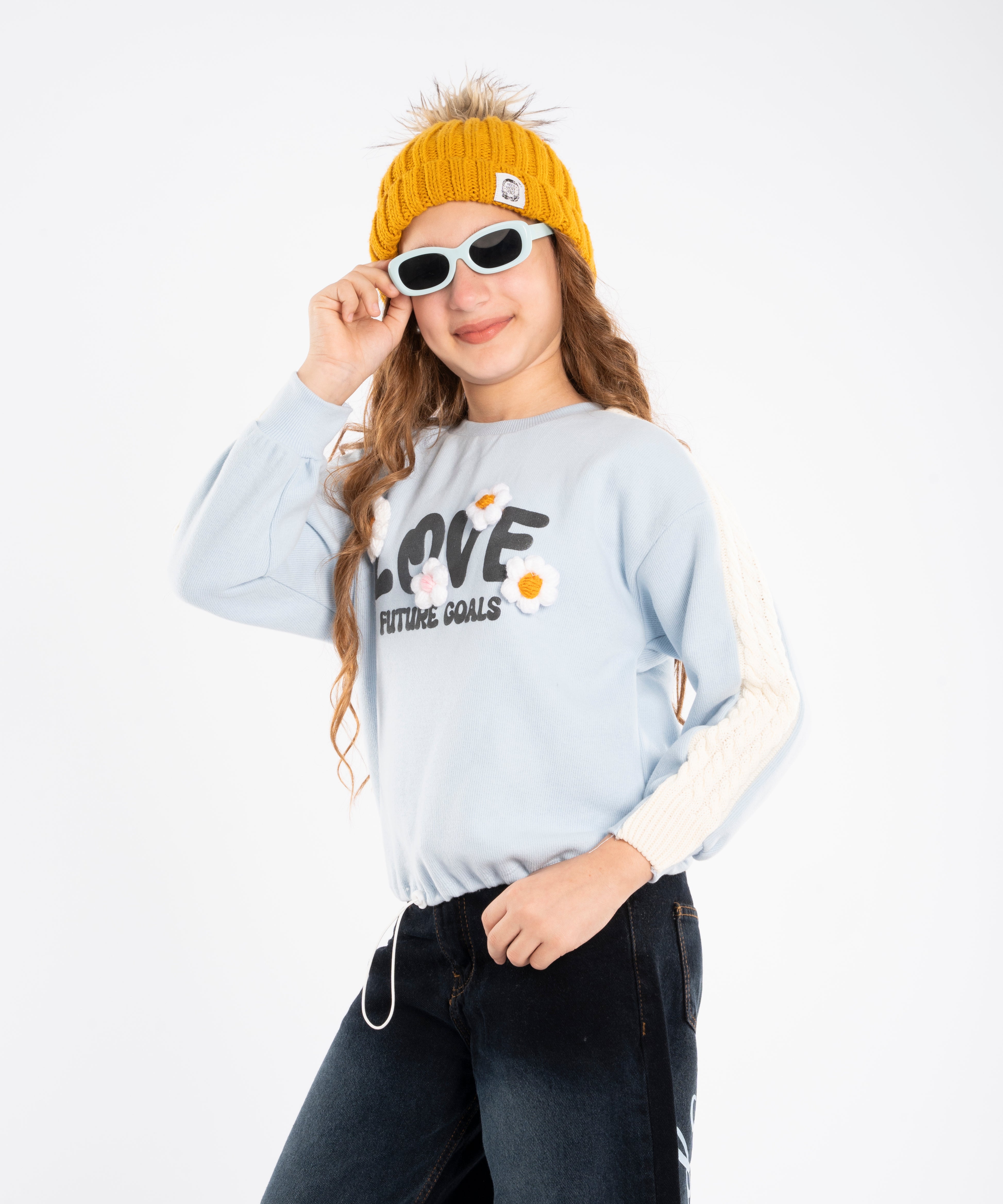 Sweatshirt - Girls - Printed