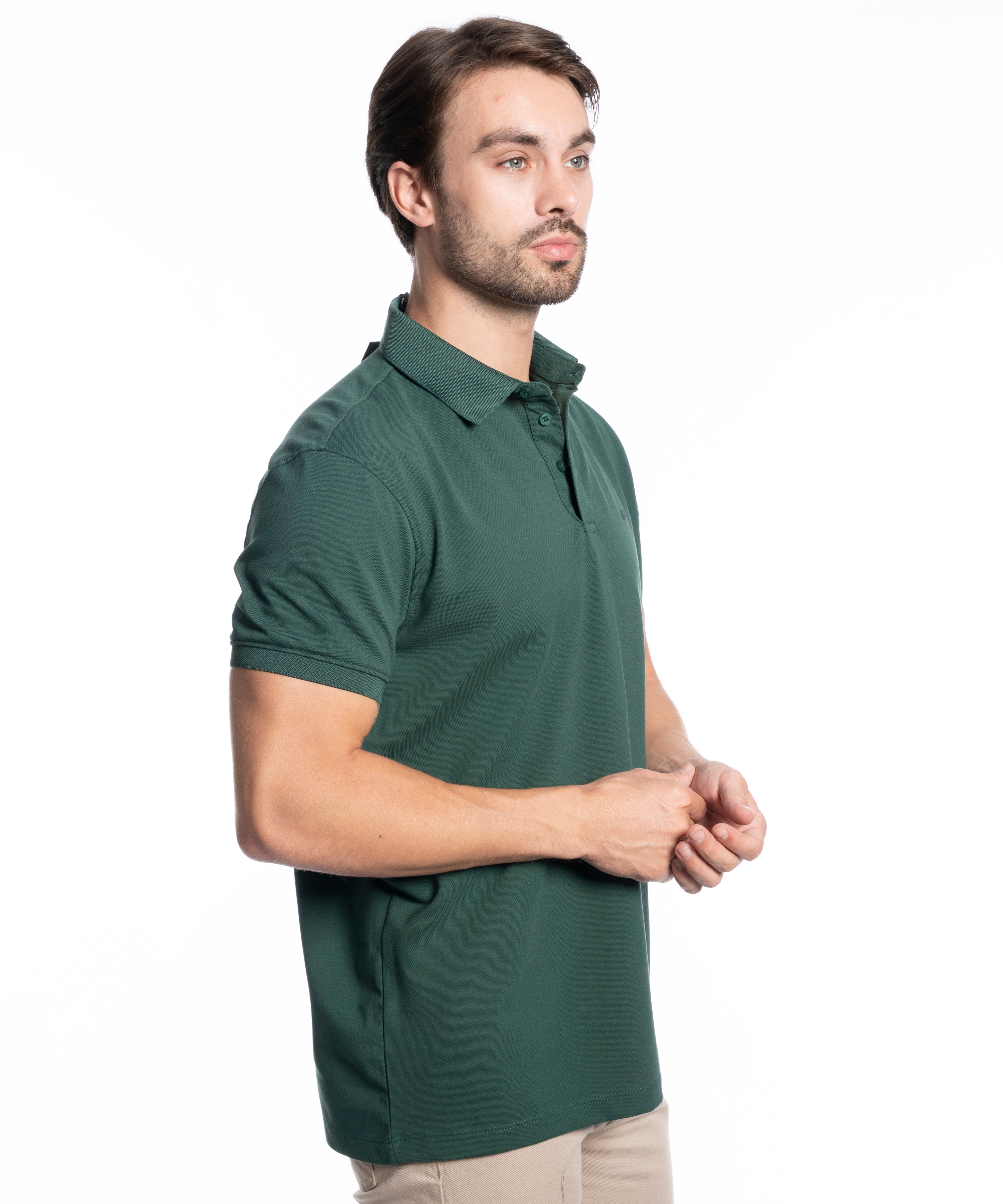 Polo T-shirt - Men - Plain