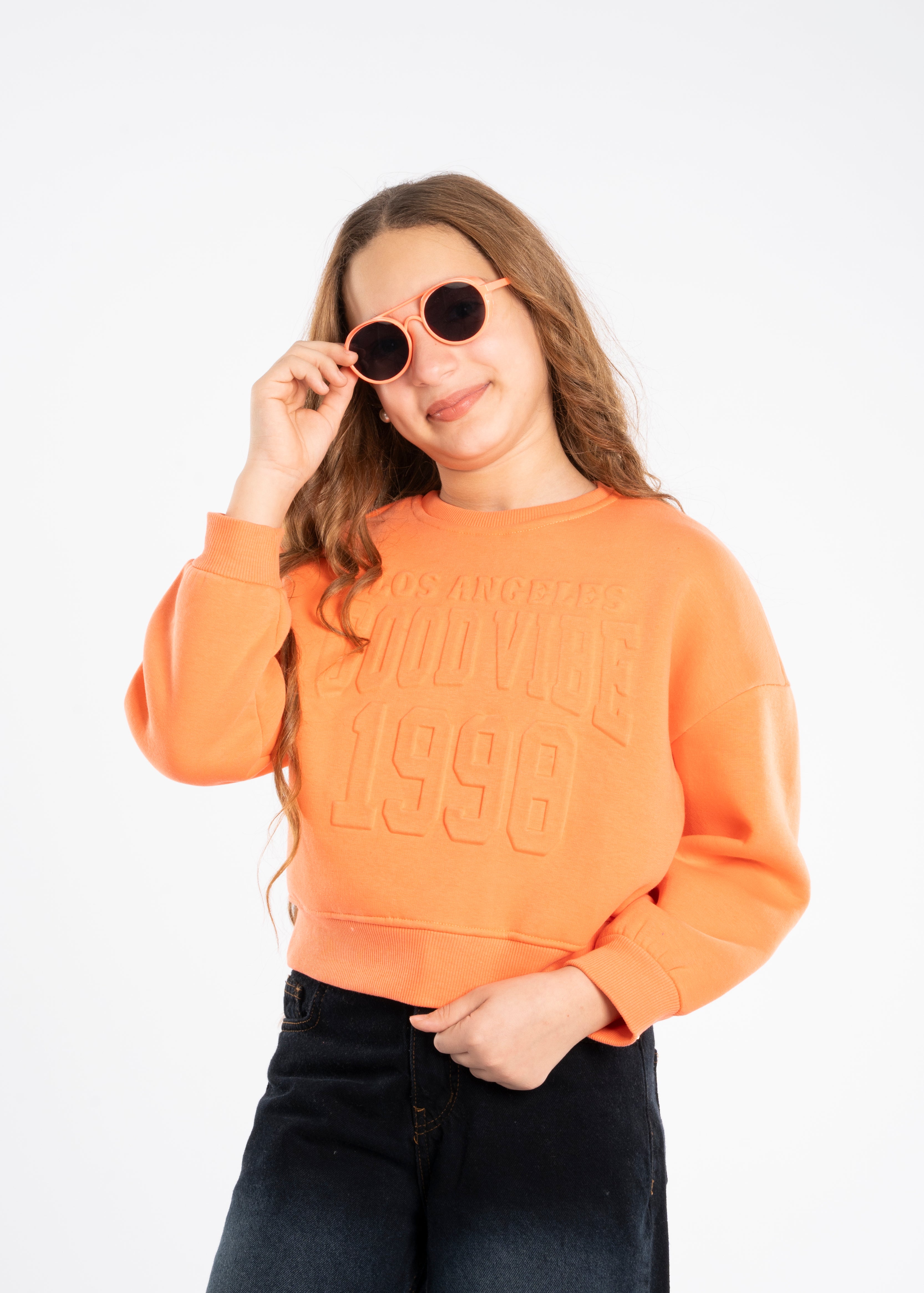 Sweatshirt - Girls - Printed