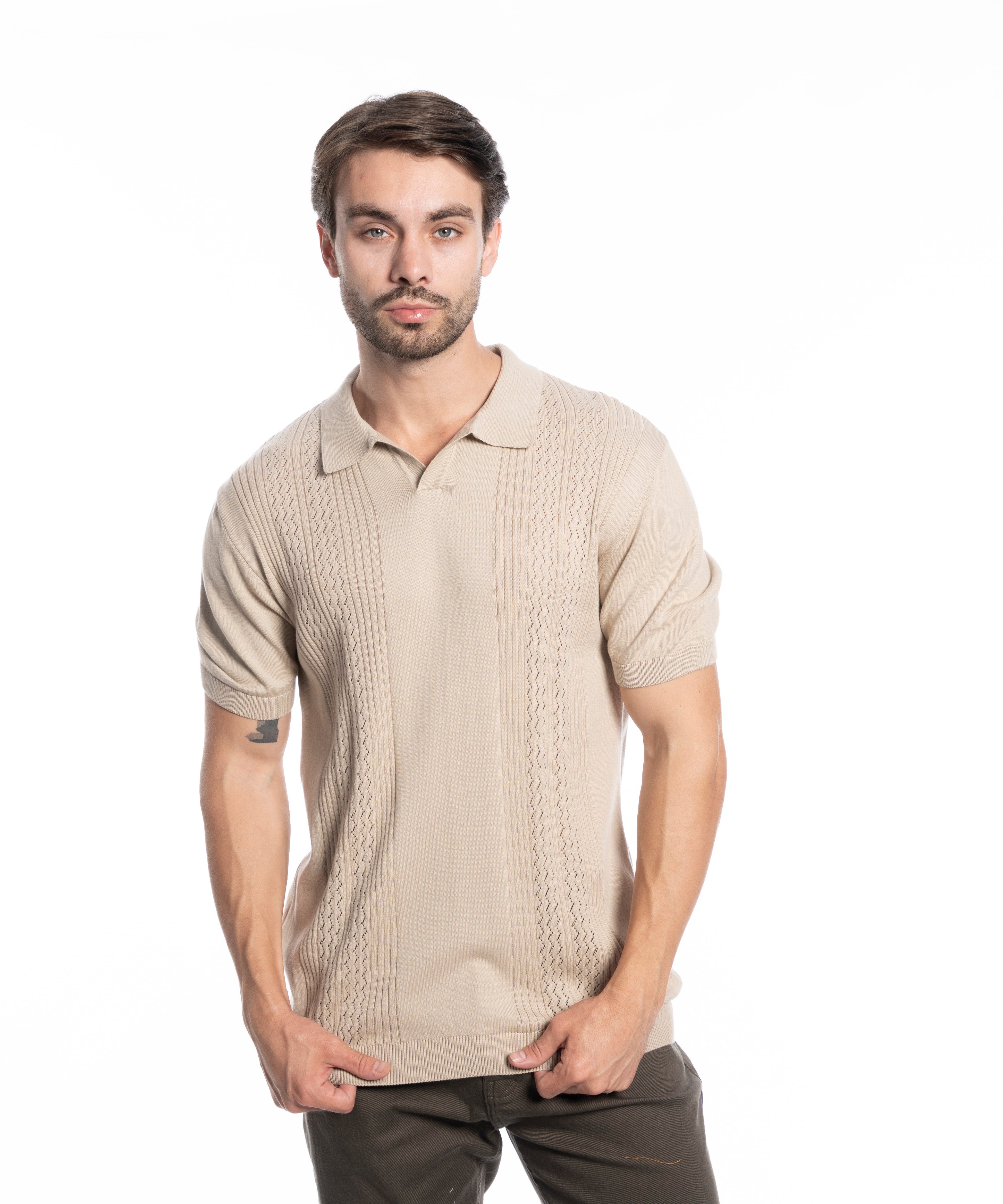 Polo T-shirt - Men - Plain