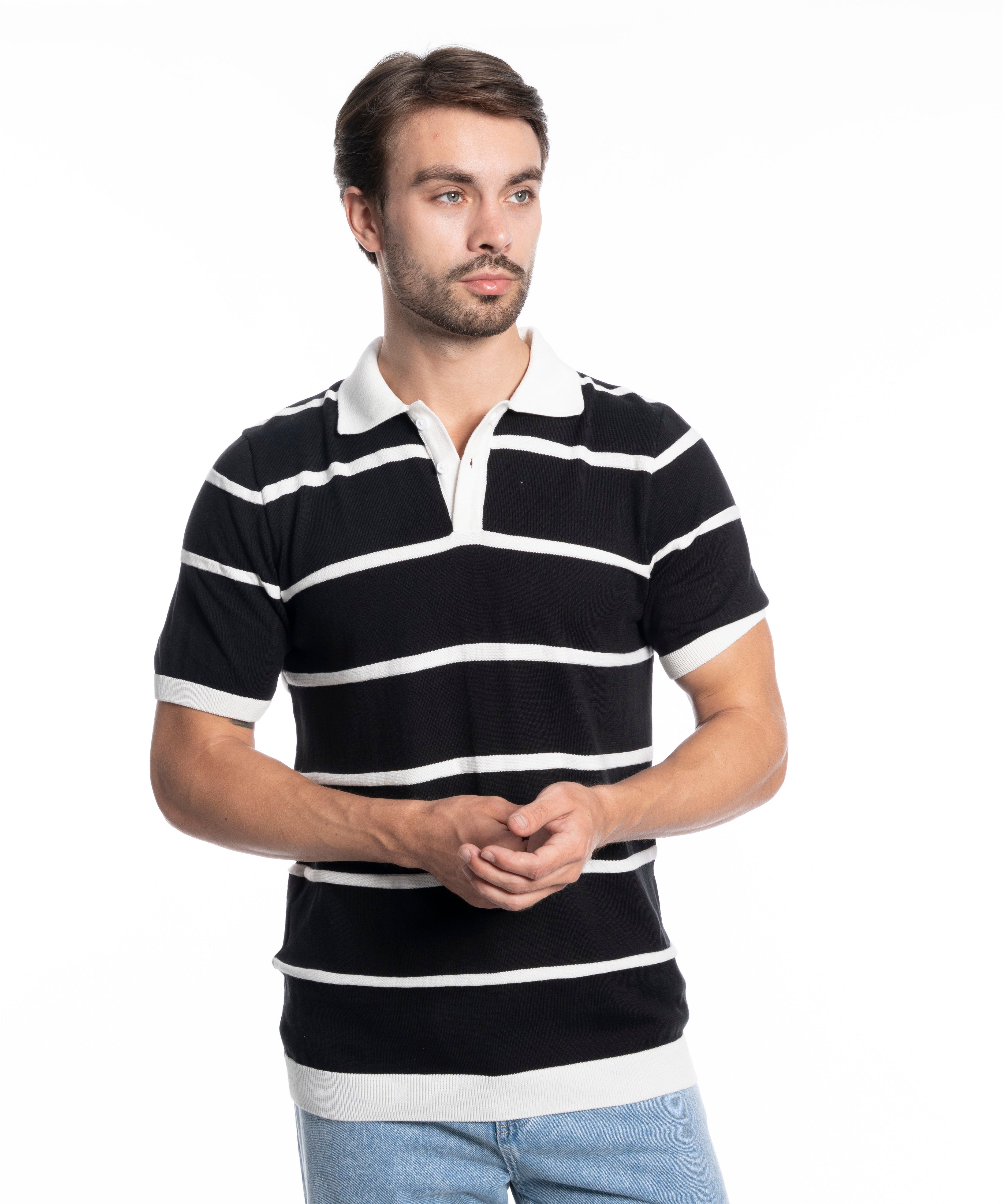 Polo T-shirt - Men - Striped