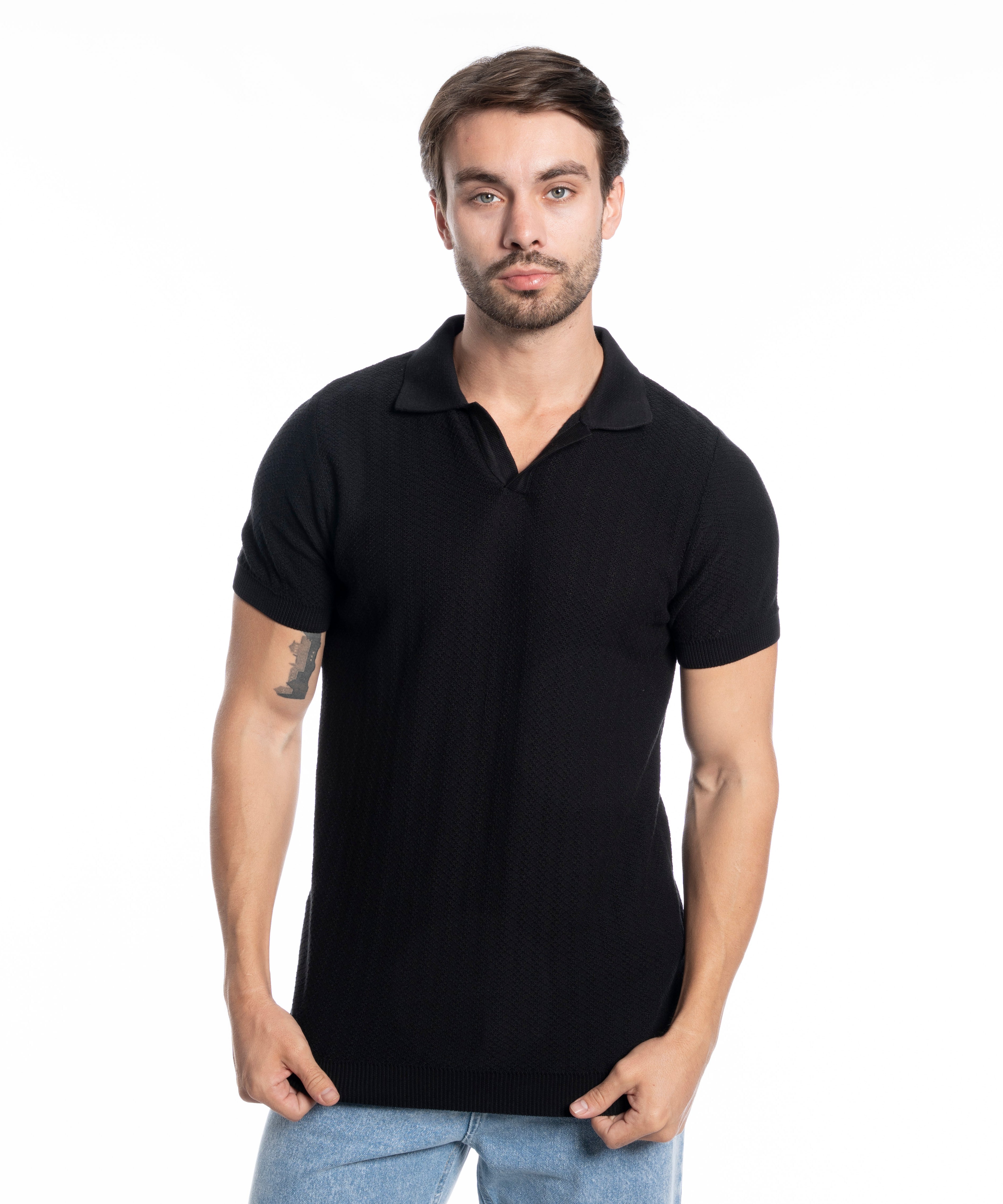 Polo T-shirt - Men - Plain