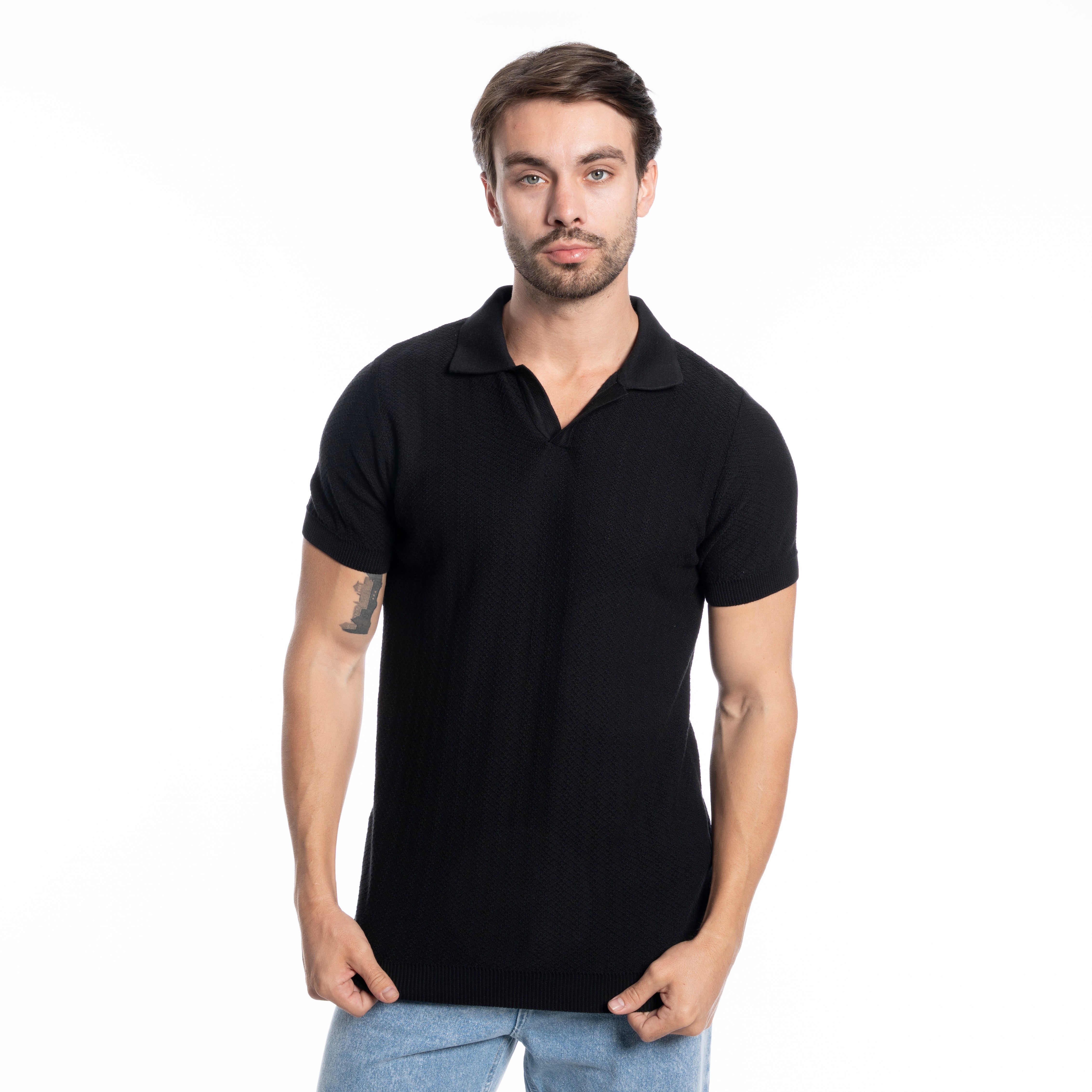 Polo T-shirt - Men - Plain