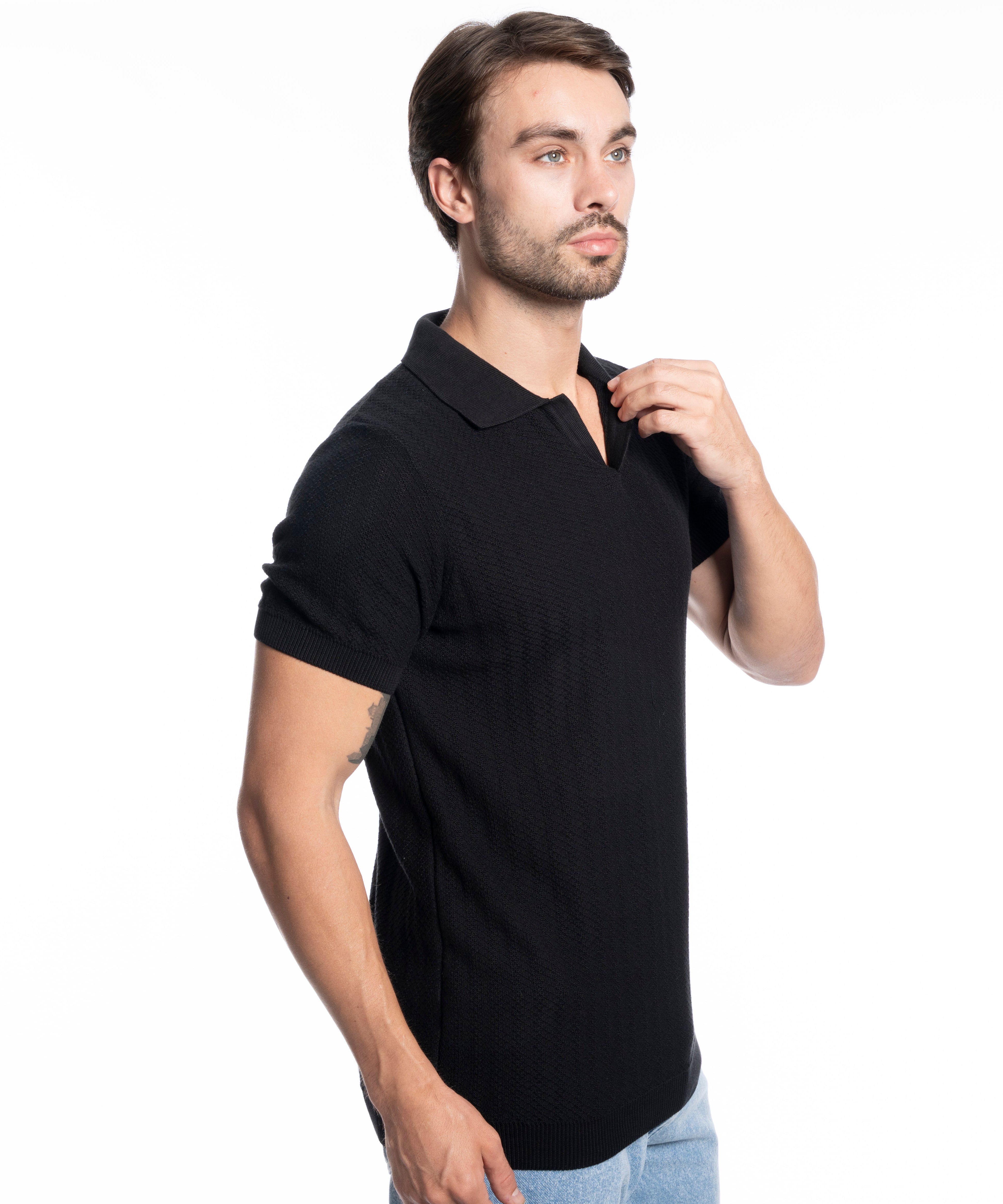Polo T-shirt - Men - Plain