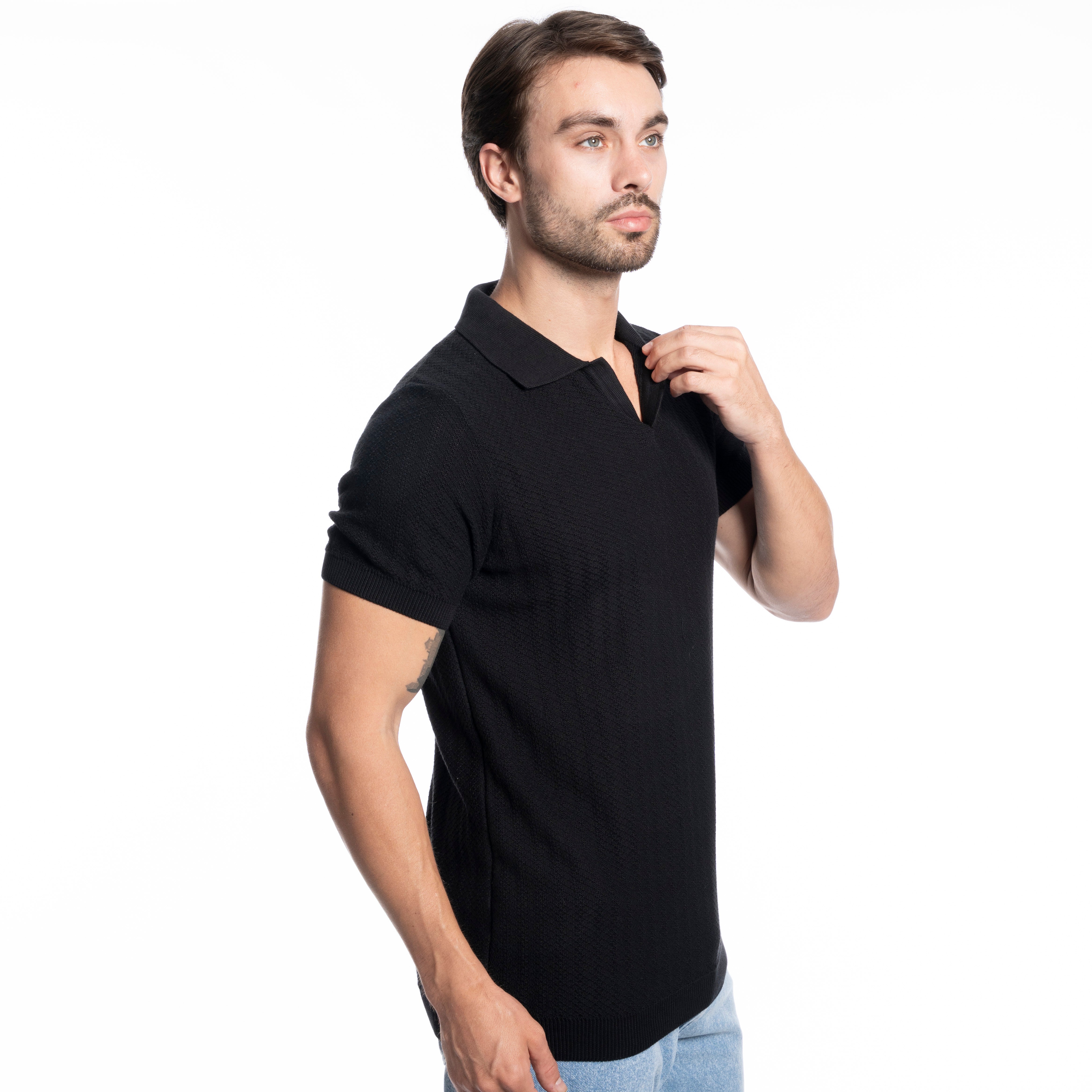 Polo T-shirt - Men - Plain