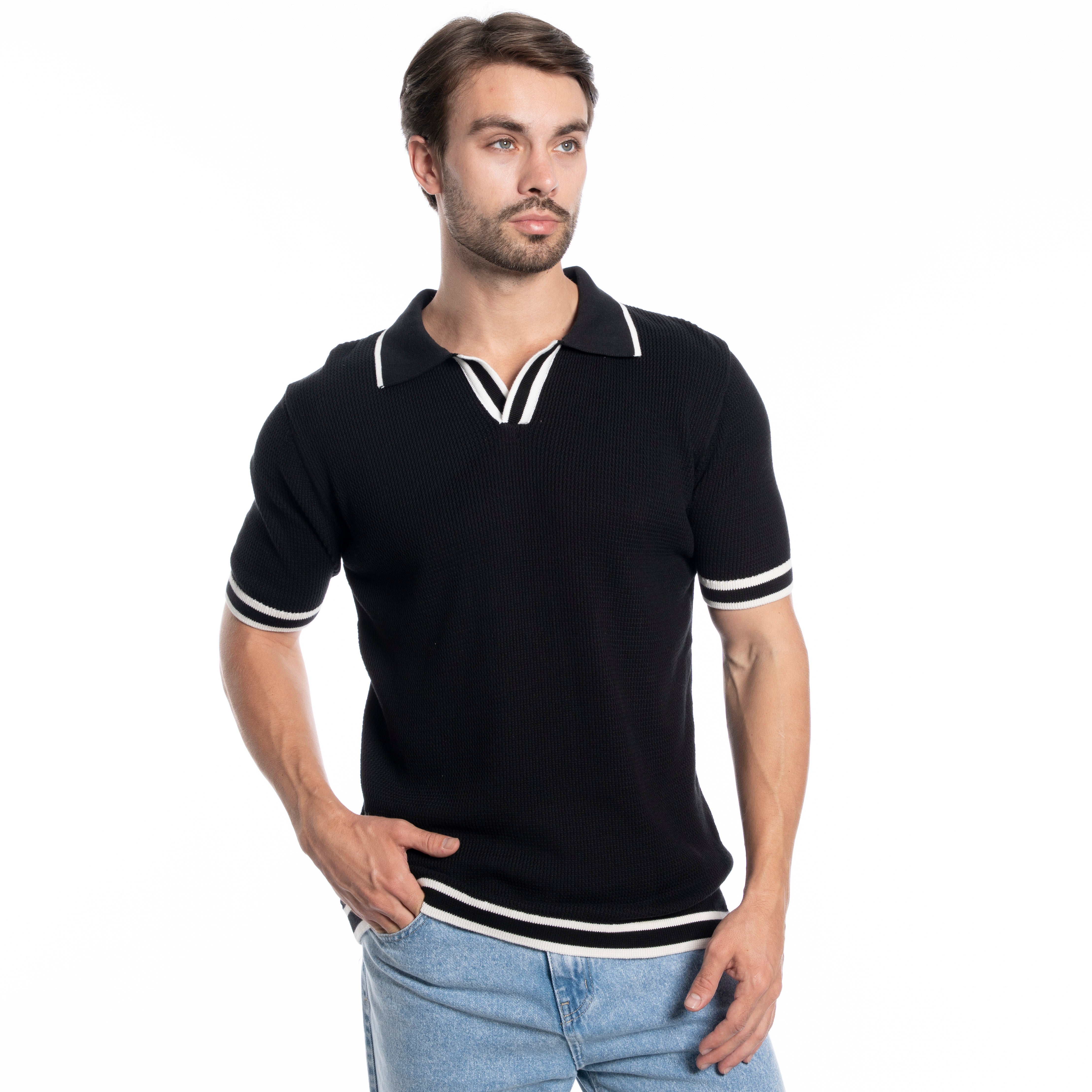 Polo T-shirt - Men - Plain