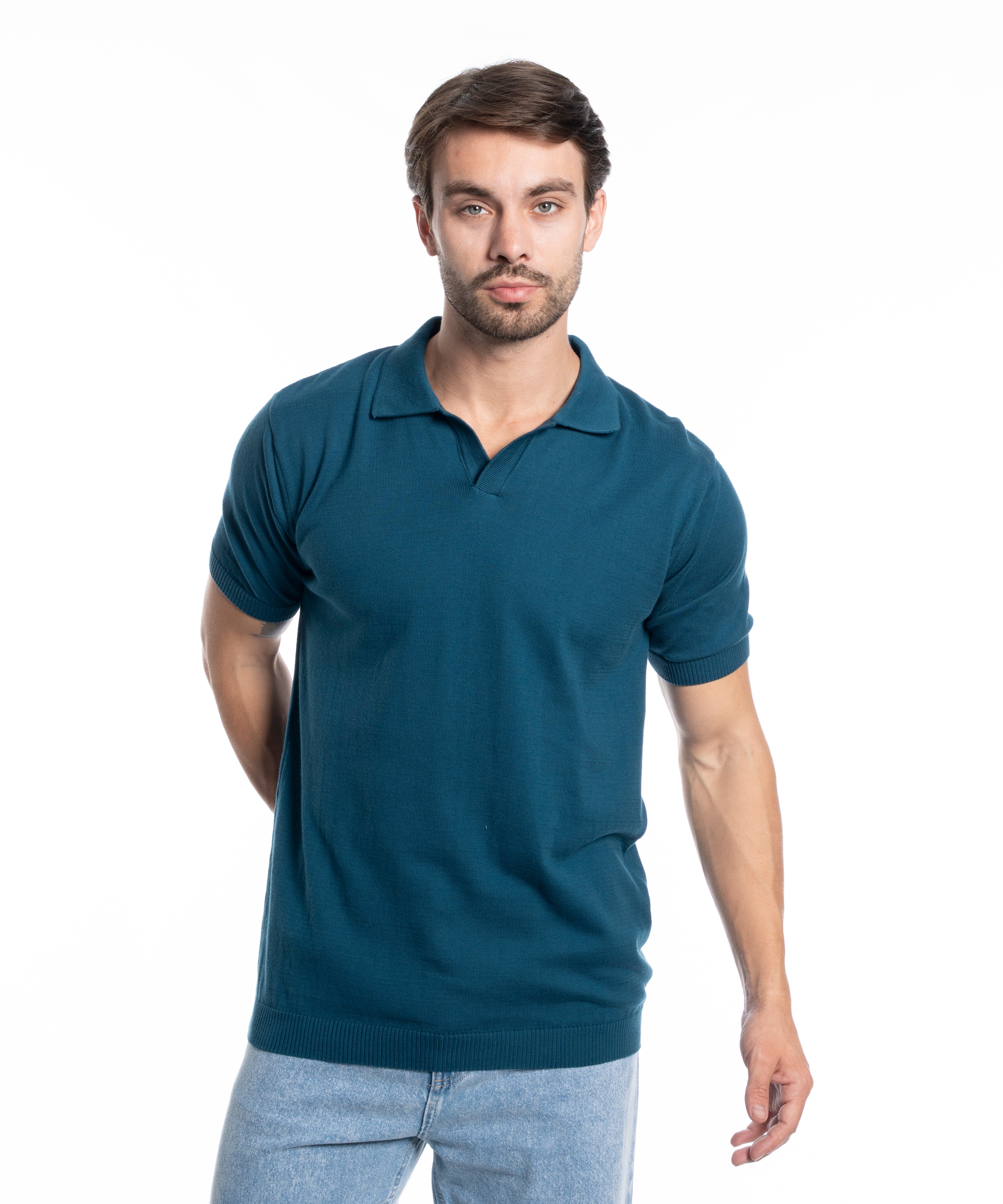 Polo T-shirt - Men - Plain