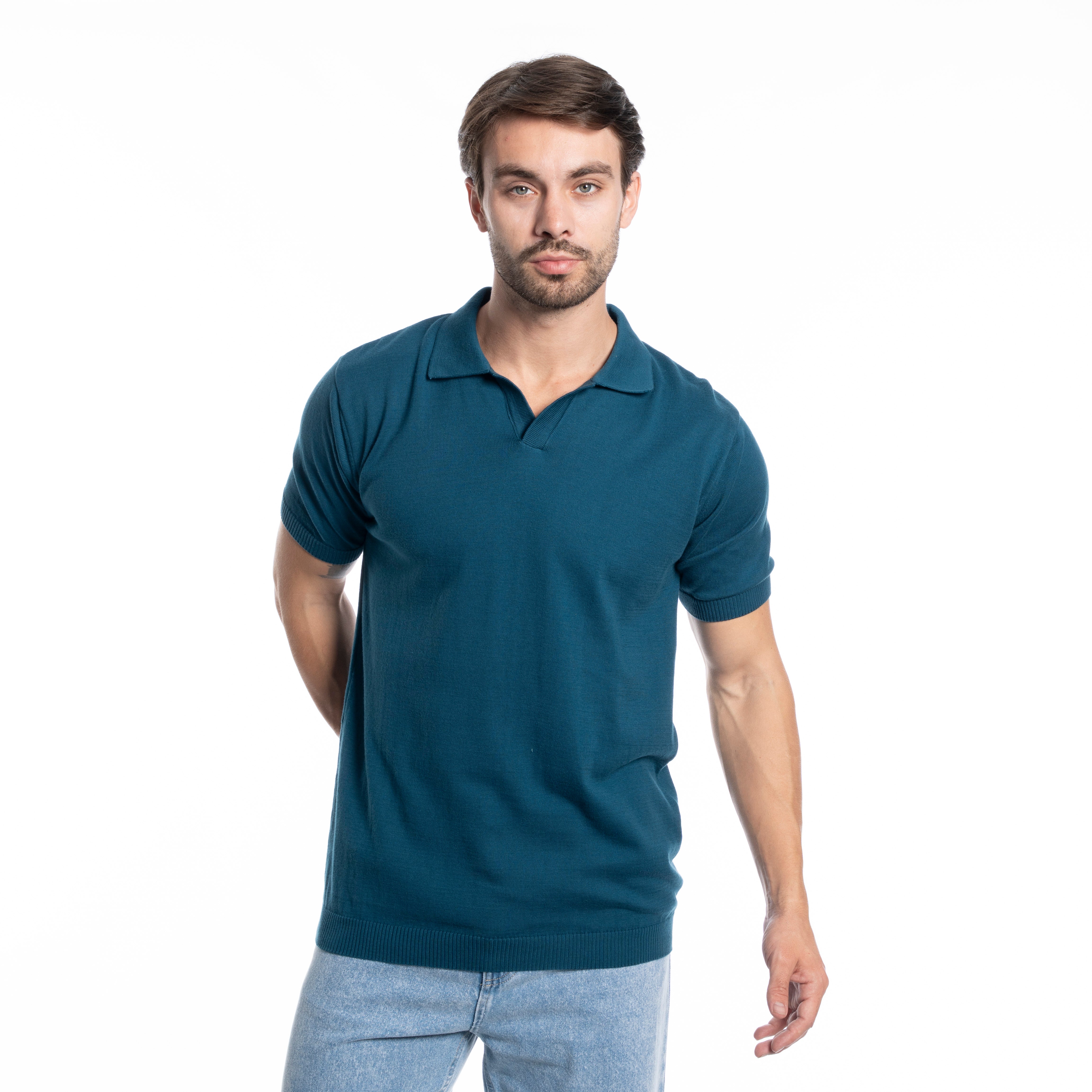 Polo T-shirt - Men - Plain