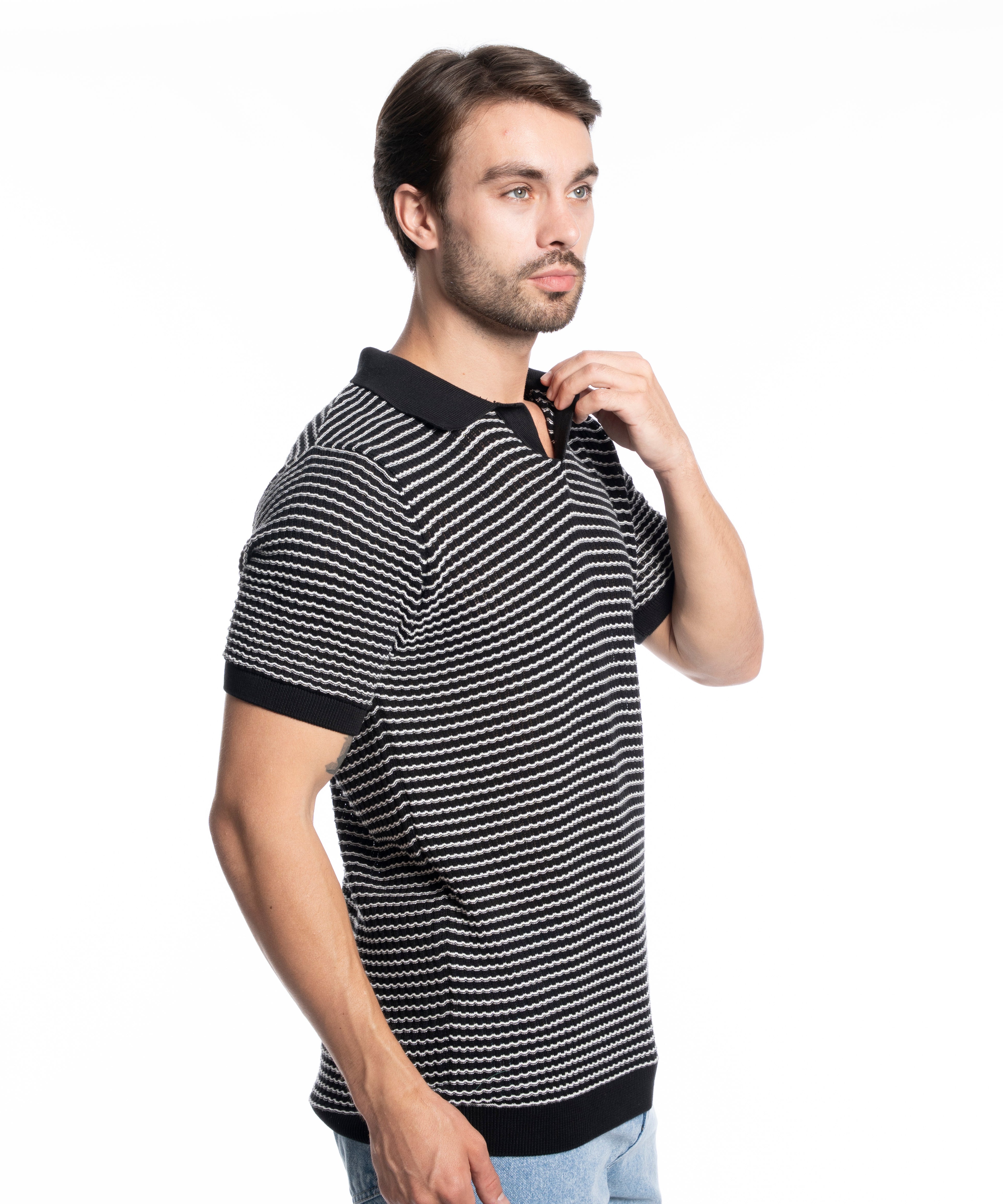 Polo T-shirt - Men - Striped
