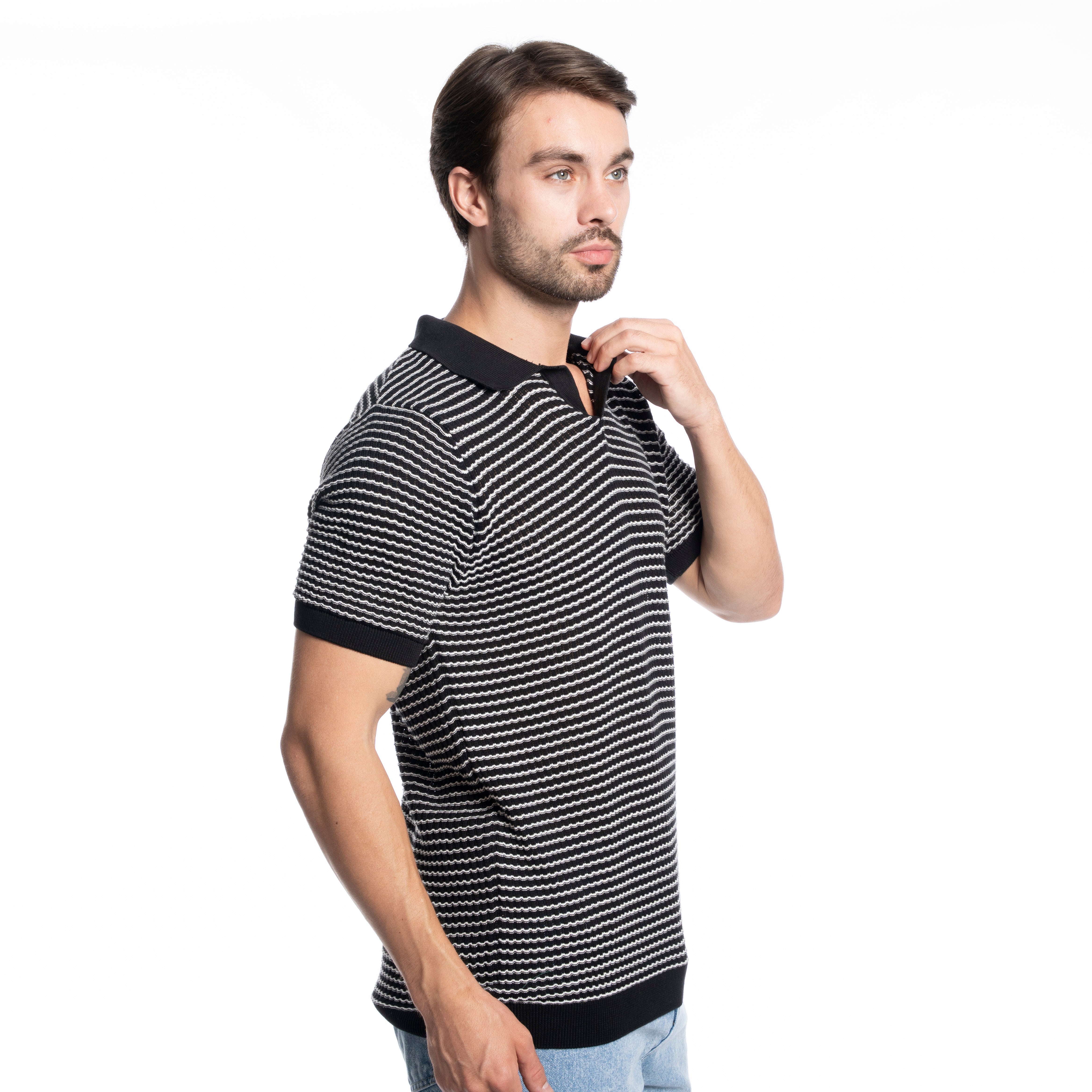 Polo T-shirt - Men - Striped