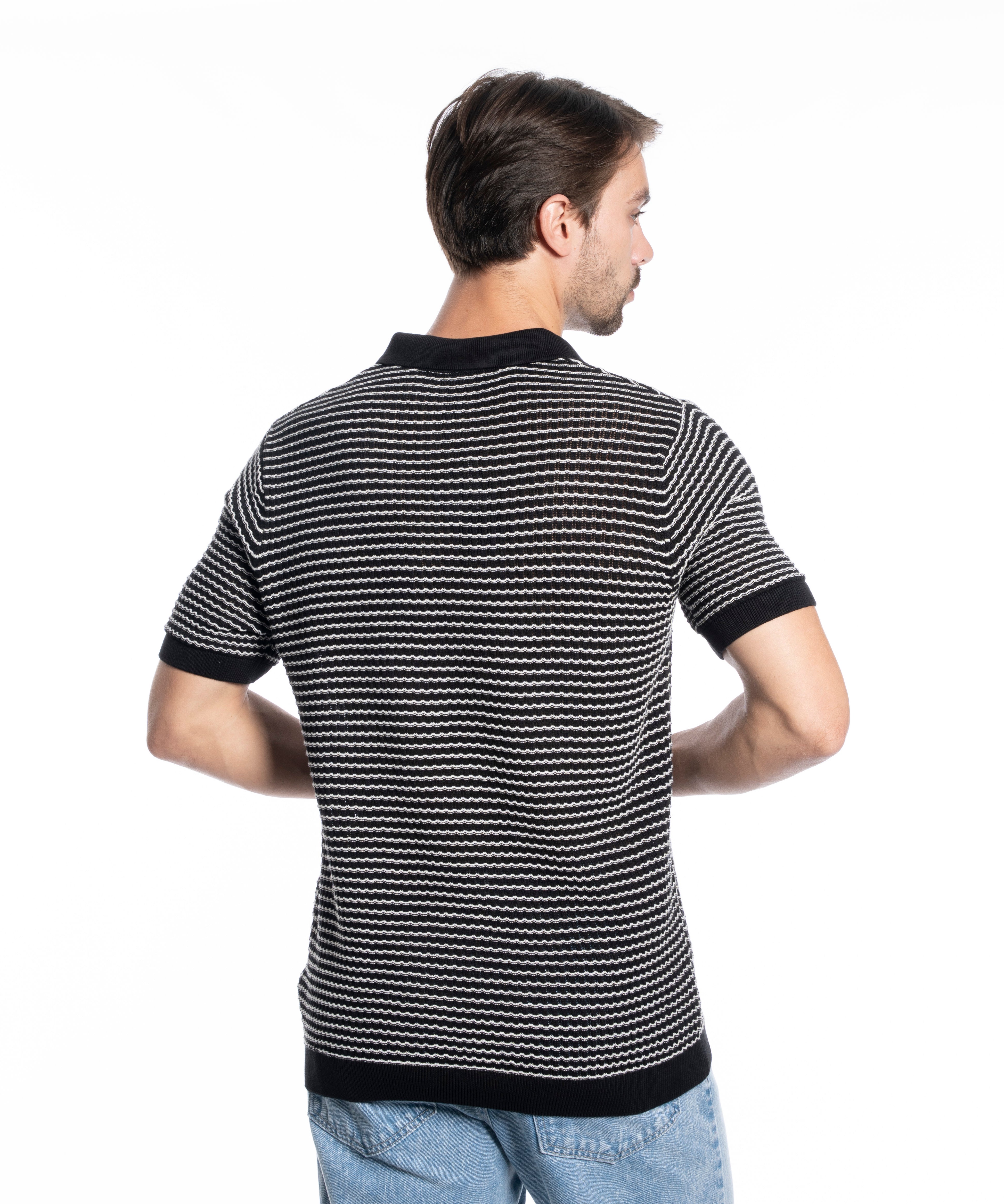 Polo T-shirt - Men - Striped