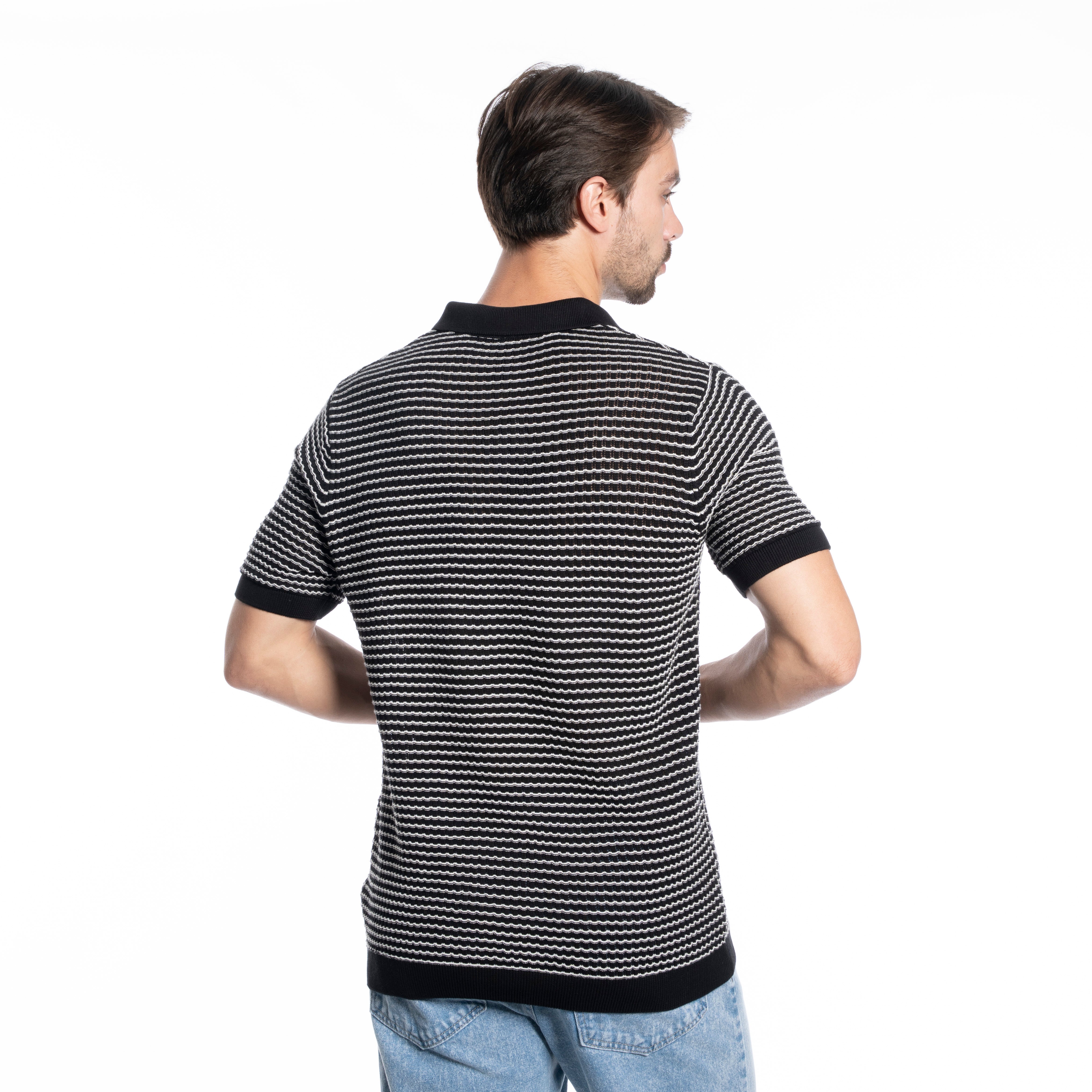 Polo T-shirt - Men - Striped