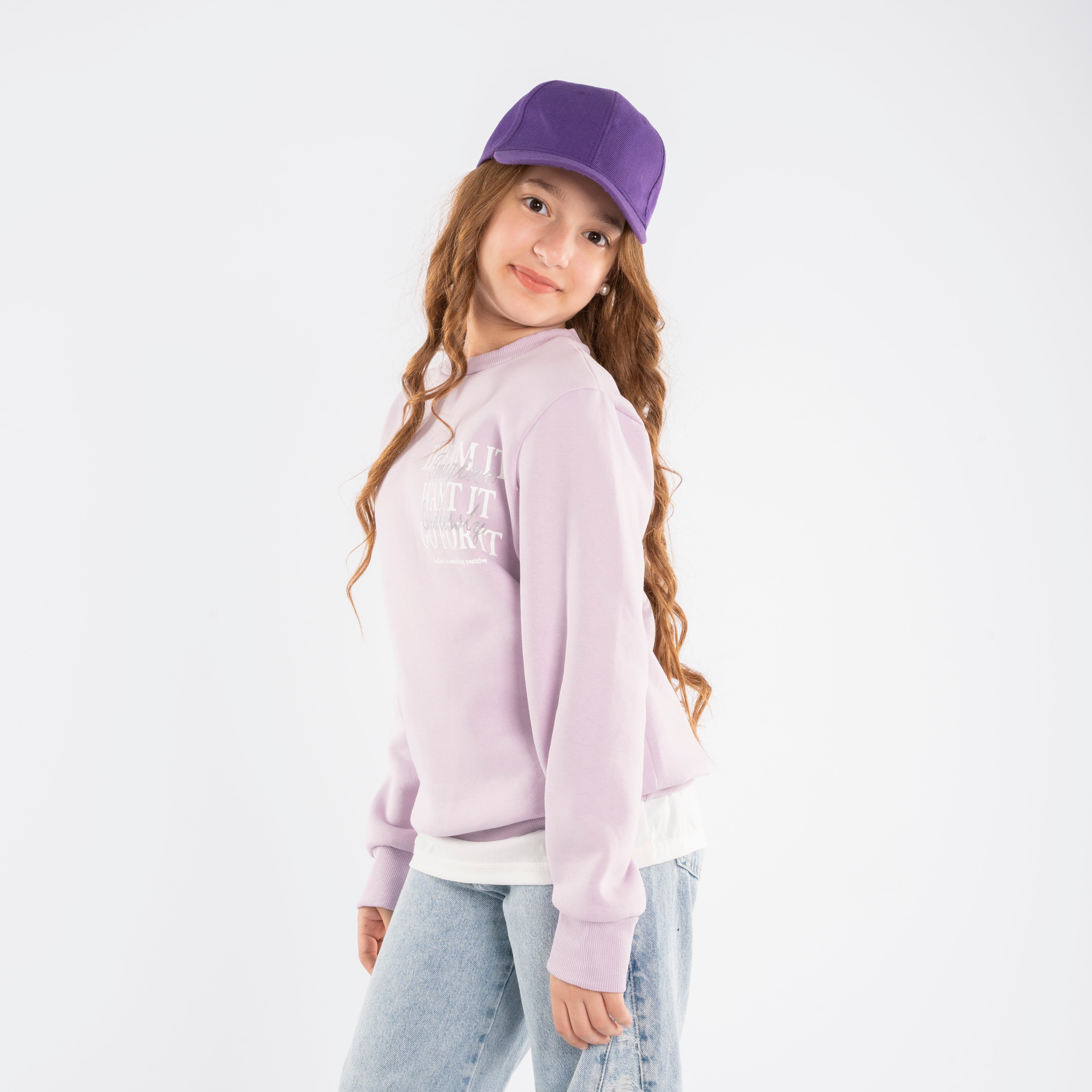 Sweatshirt - Girls - Printed