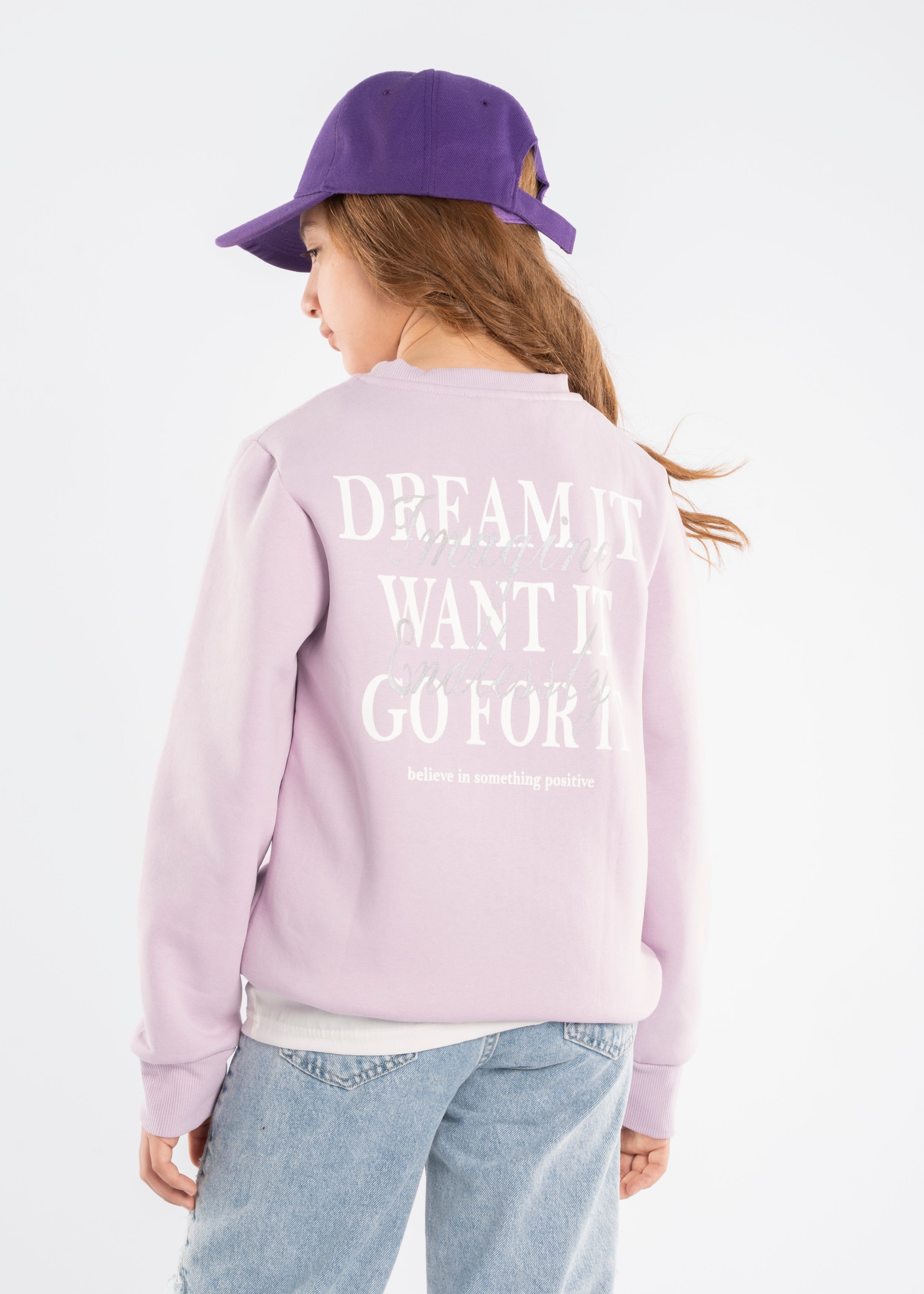 Sweatshirt - Girls - Printed