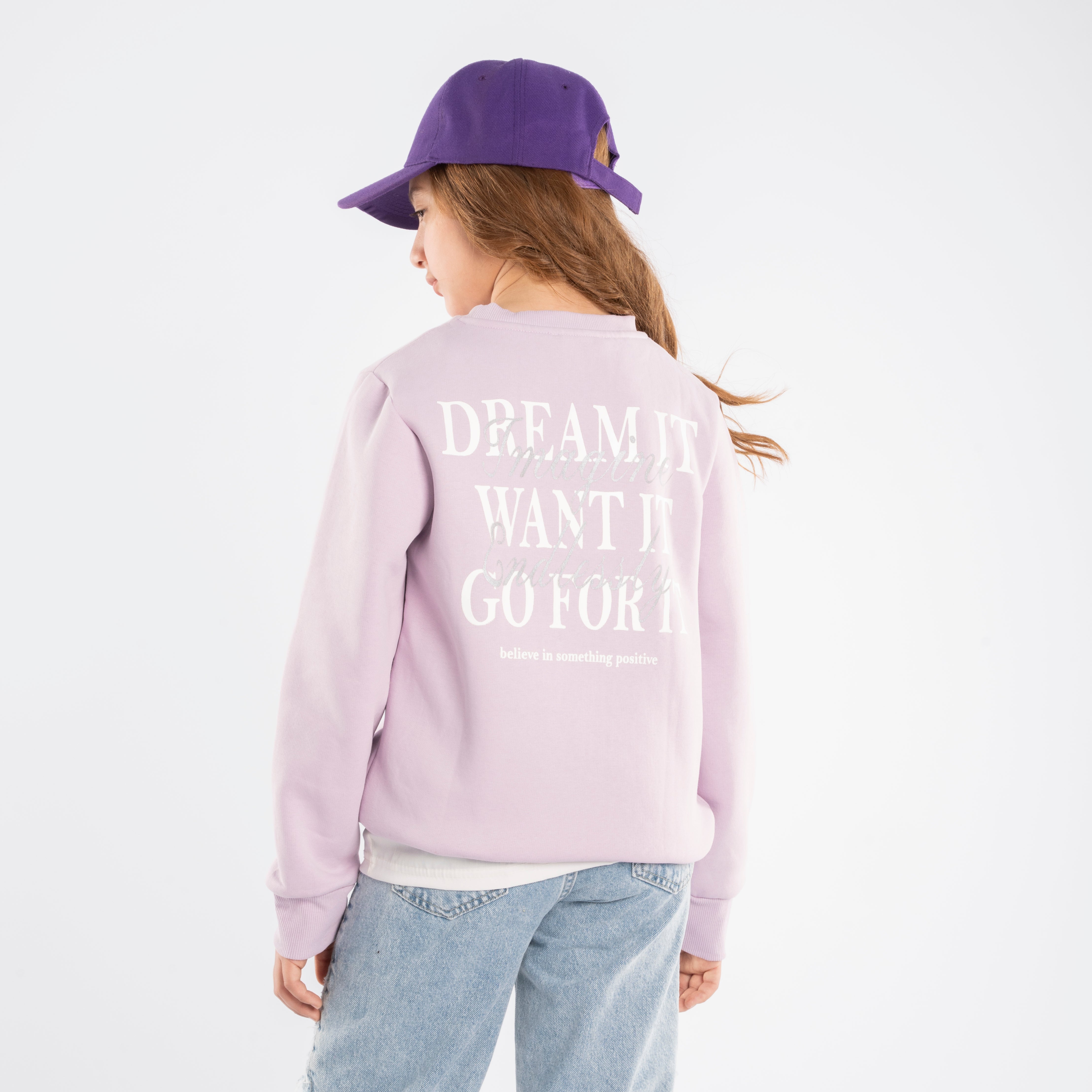 Sweatshirt - Girls - Printed