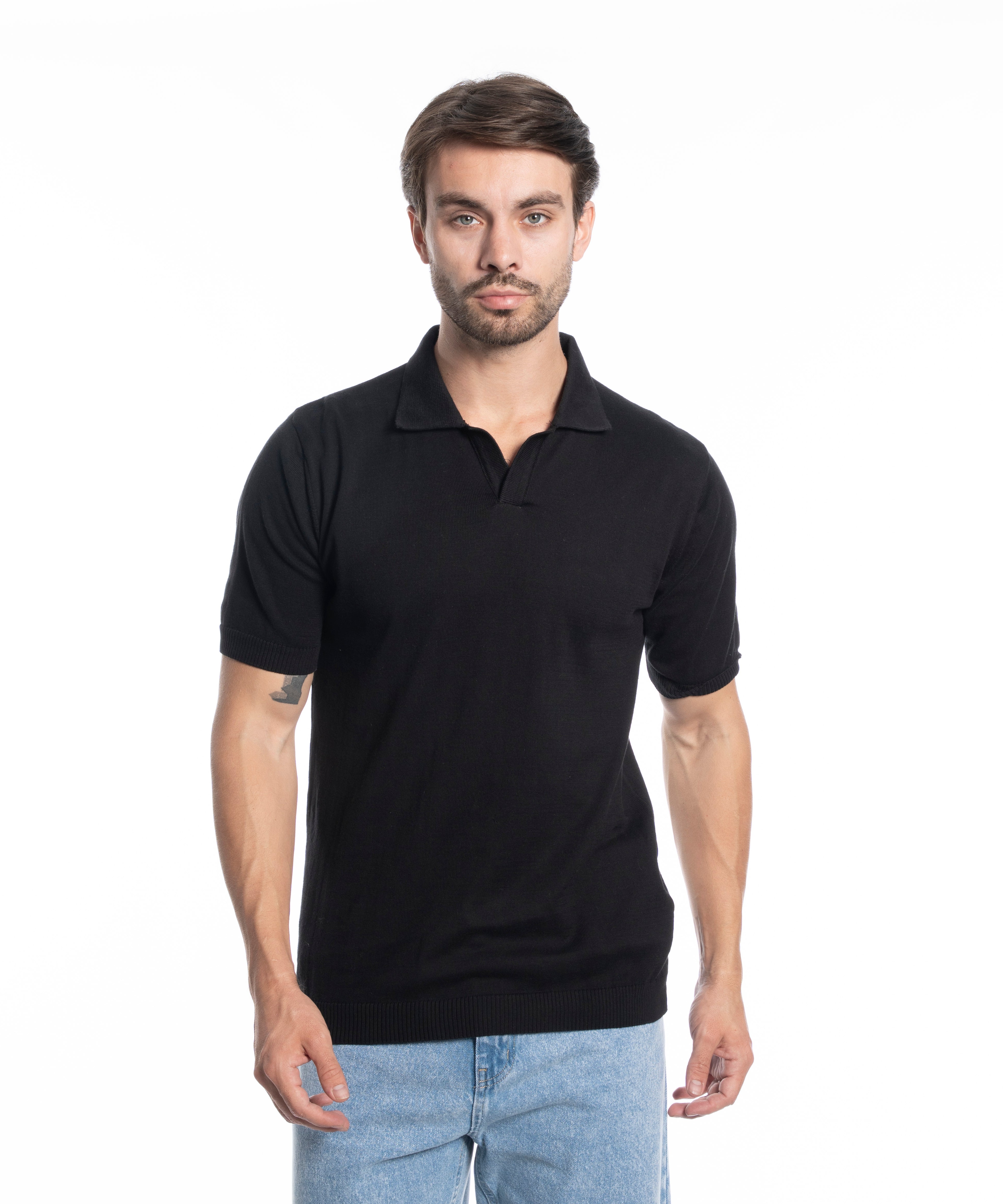 Polo T-shirt - Men - Plain