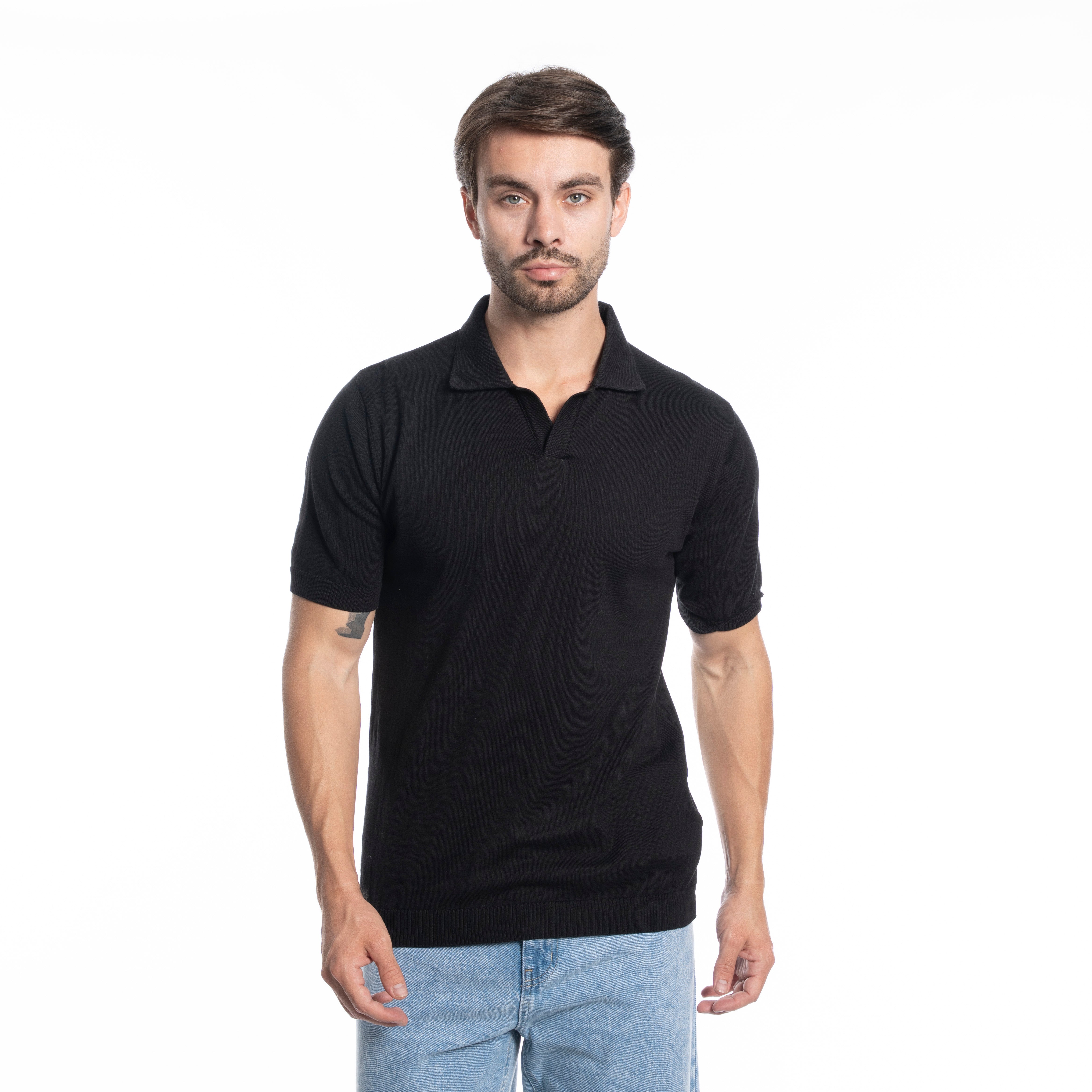 Polo T-shirt - Men - Plain