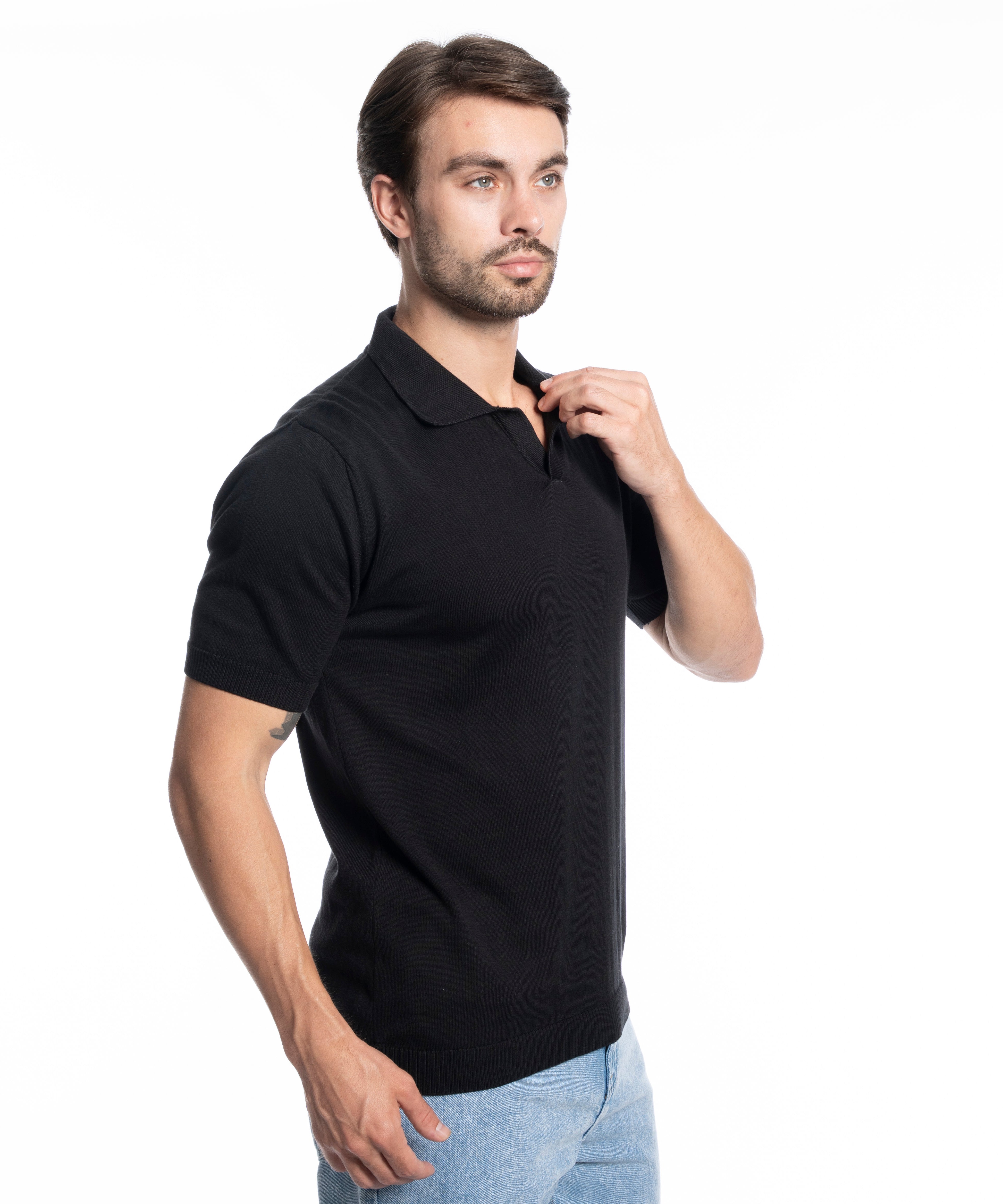 Polo T-shirt - Men - Plain