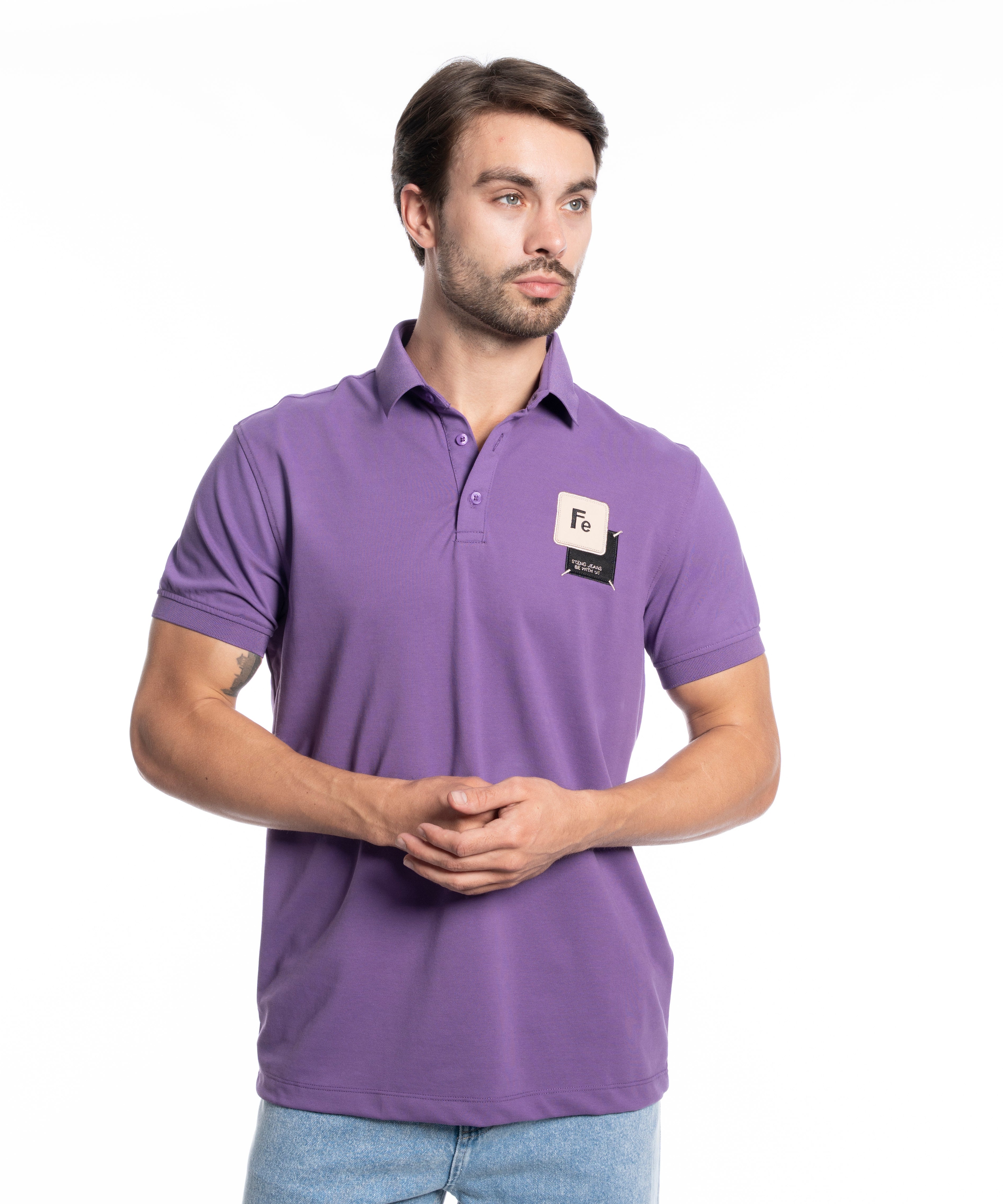 Polo T-shirt - Men - Plain