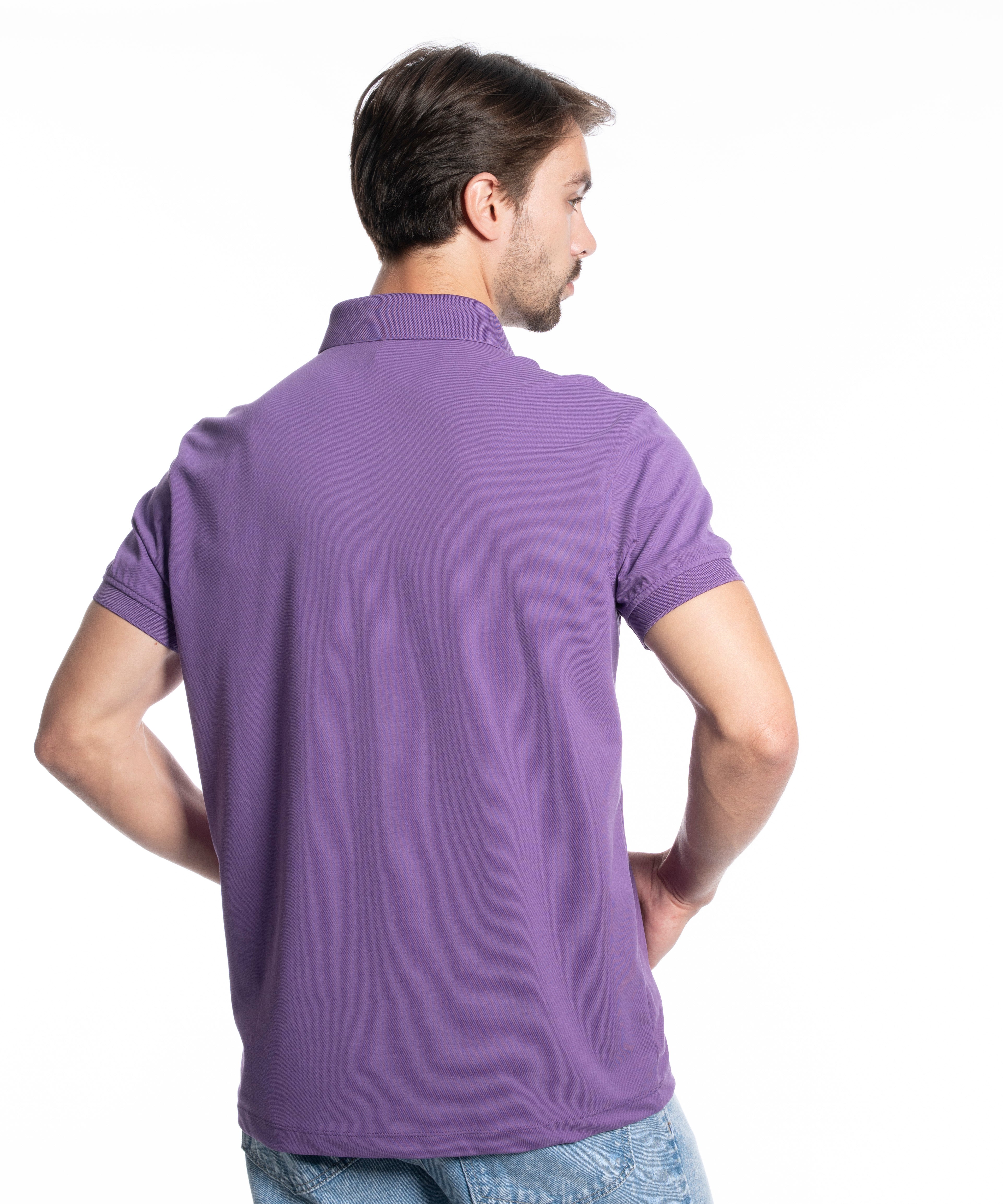Polo T-shirt - Men - Plain