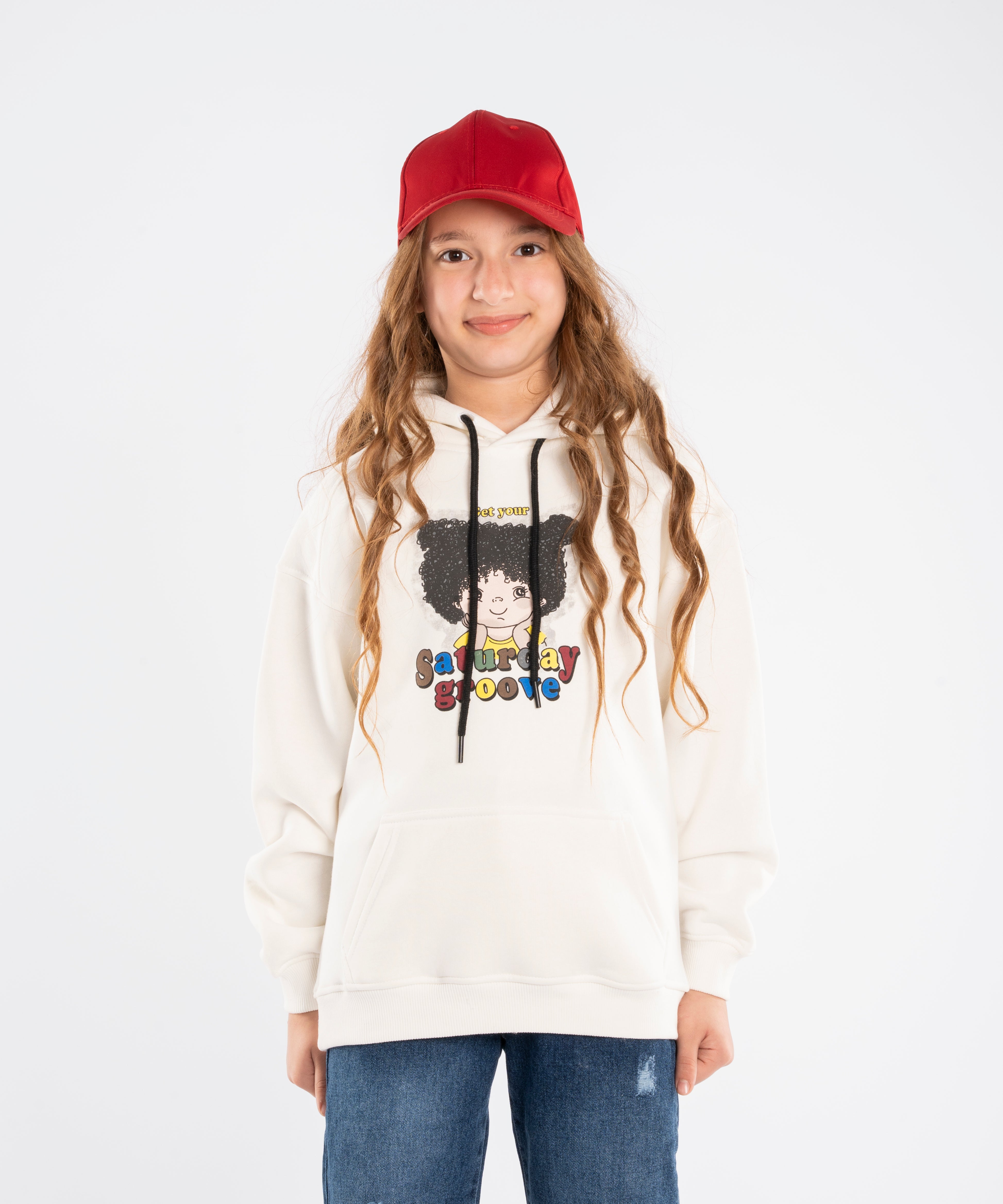 Hoodie - Girls - Printed