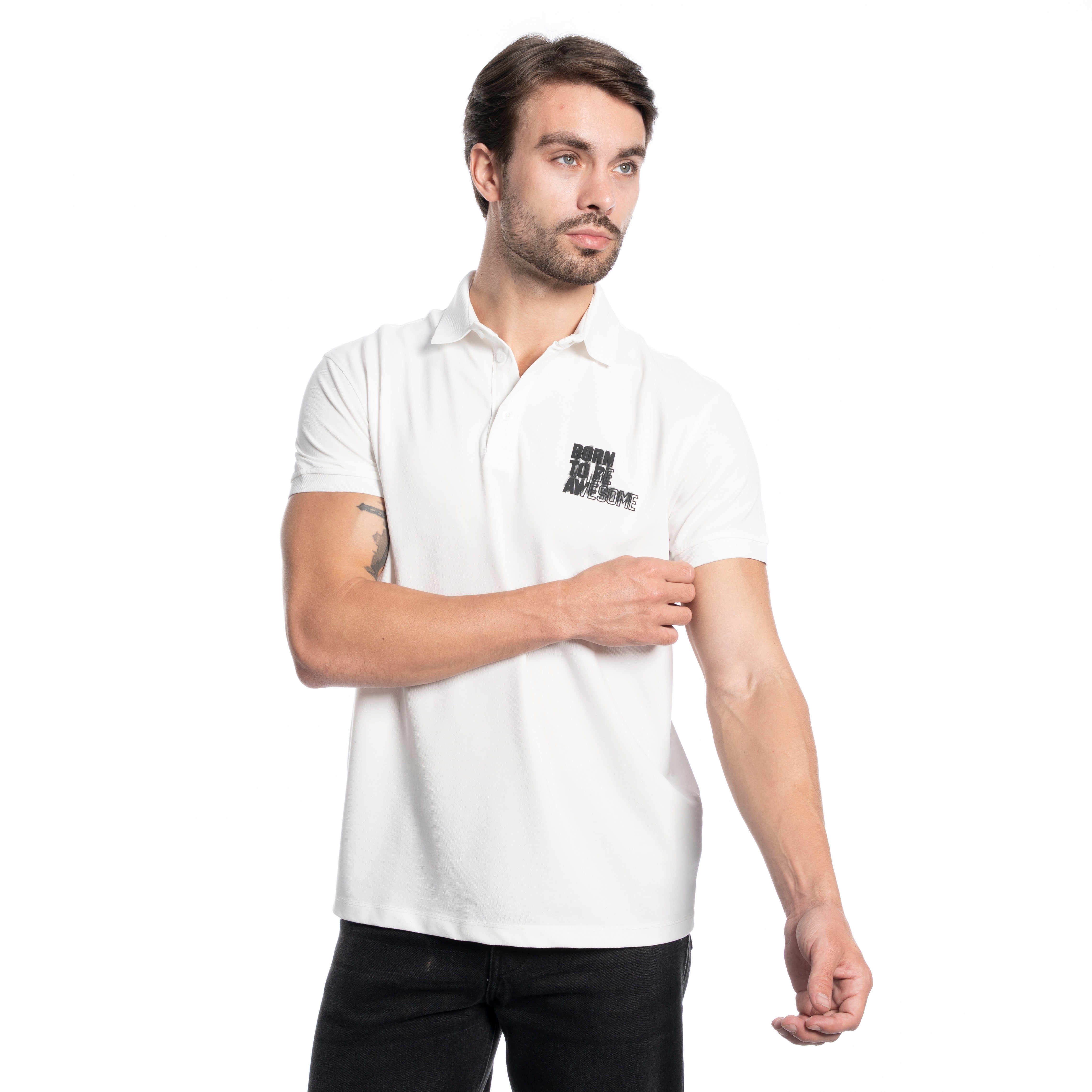 Polo T-shirt - Men - Plain