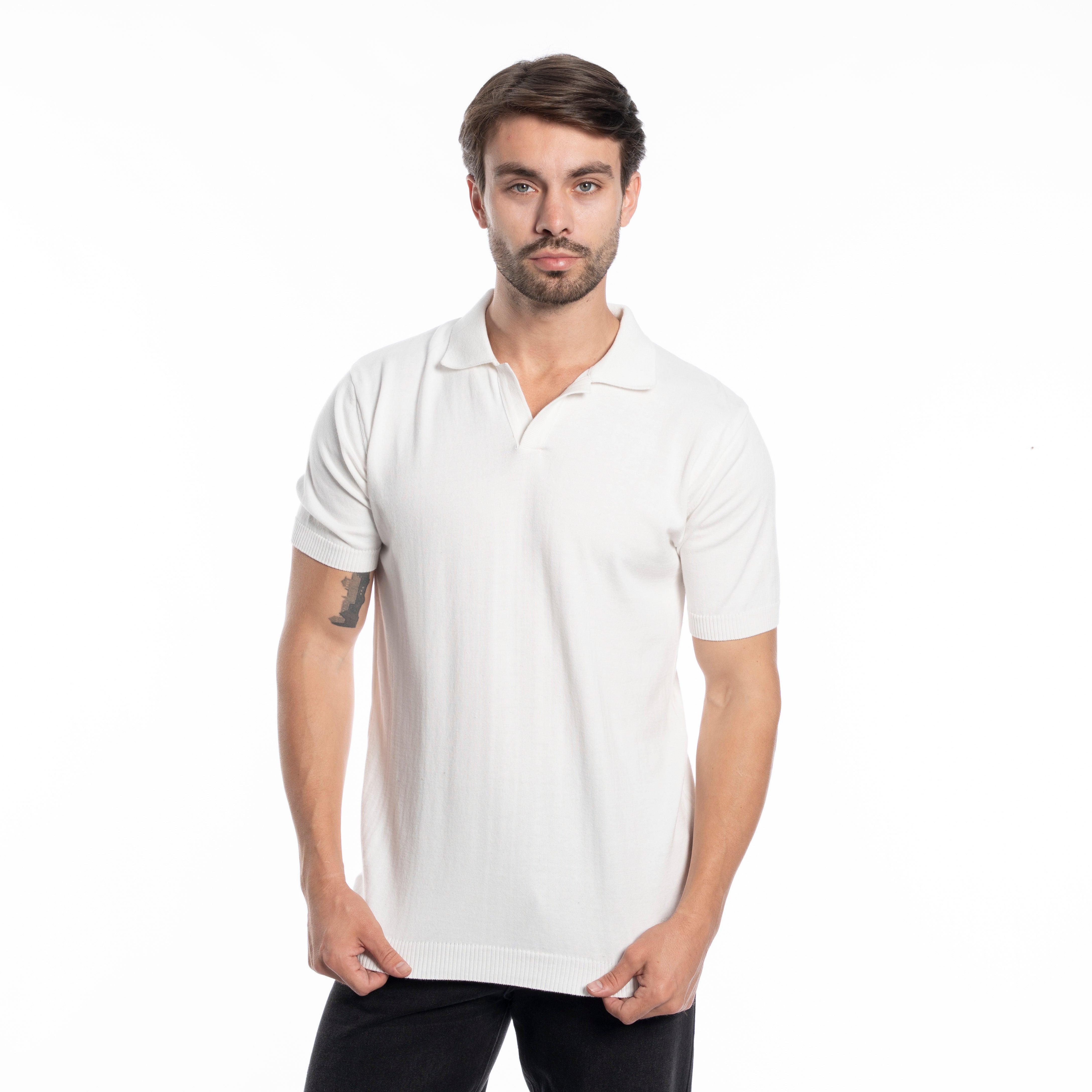 Polo T-shirt - Men - Plain
