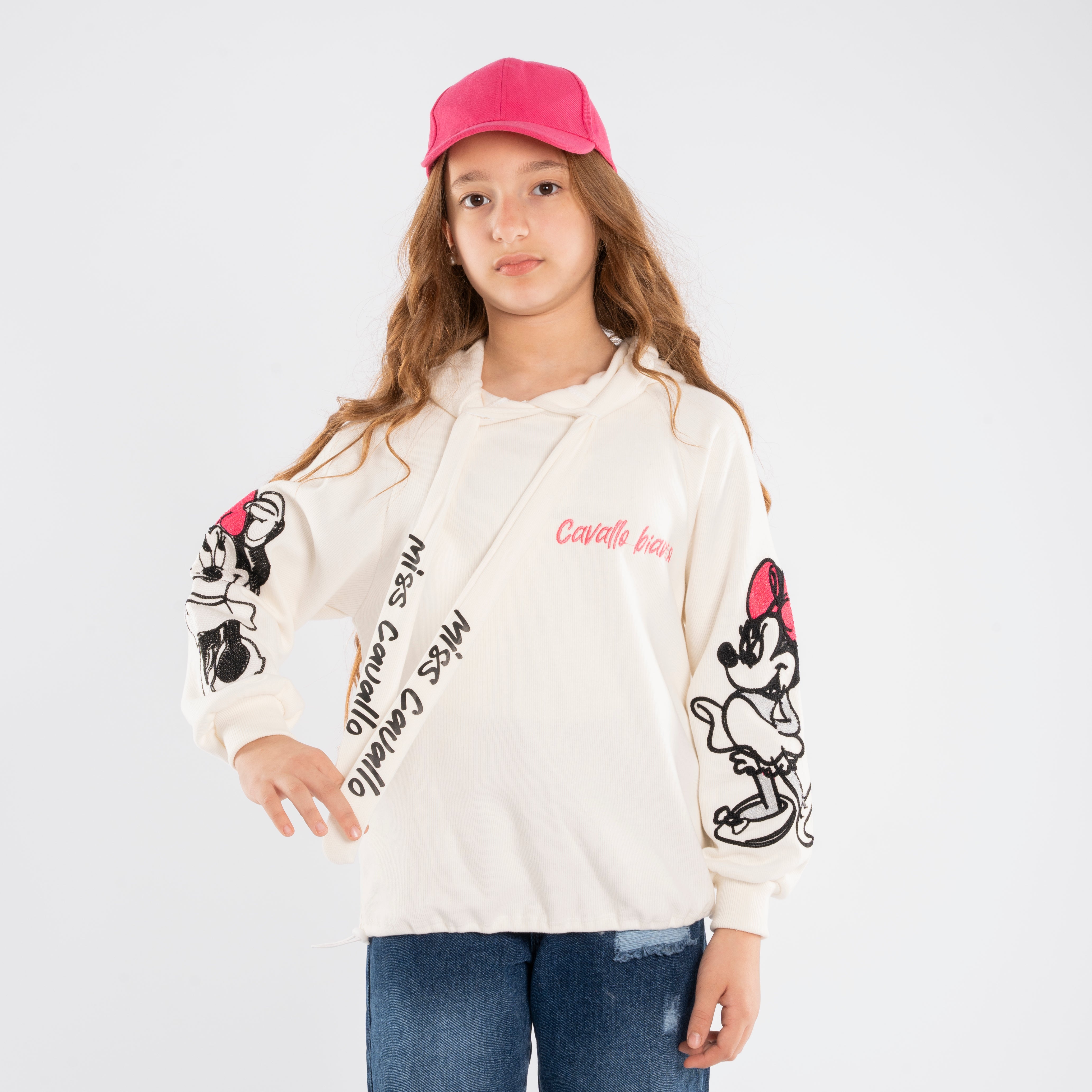 Hoodie - Girls - Printed