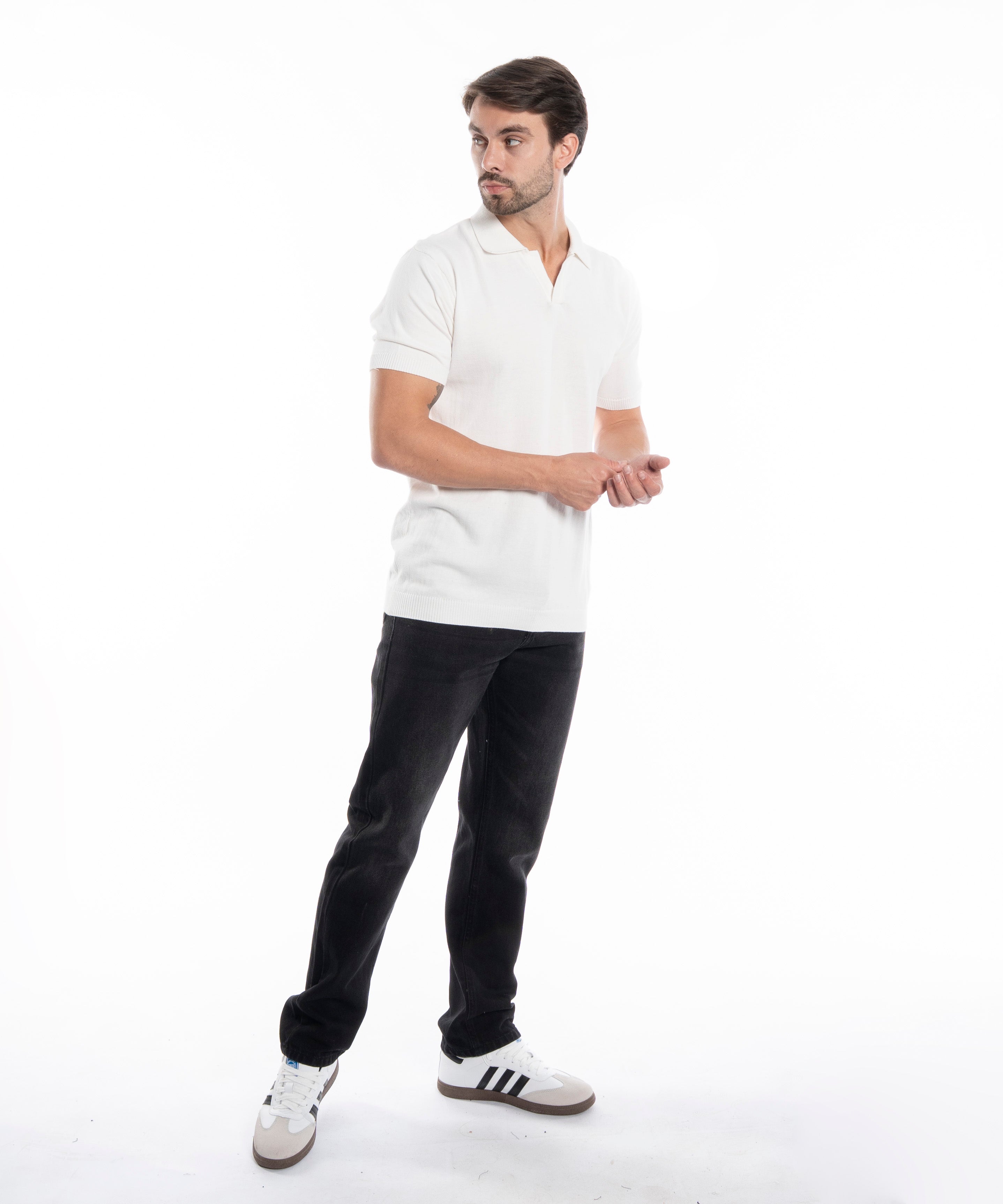 Polo T-shirt - Men - Plain