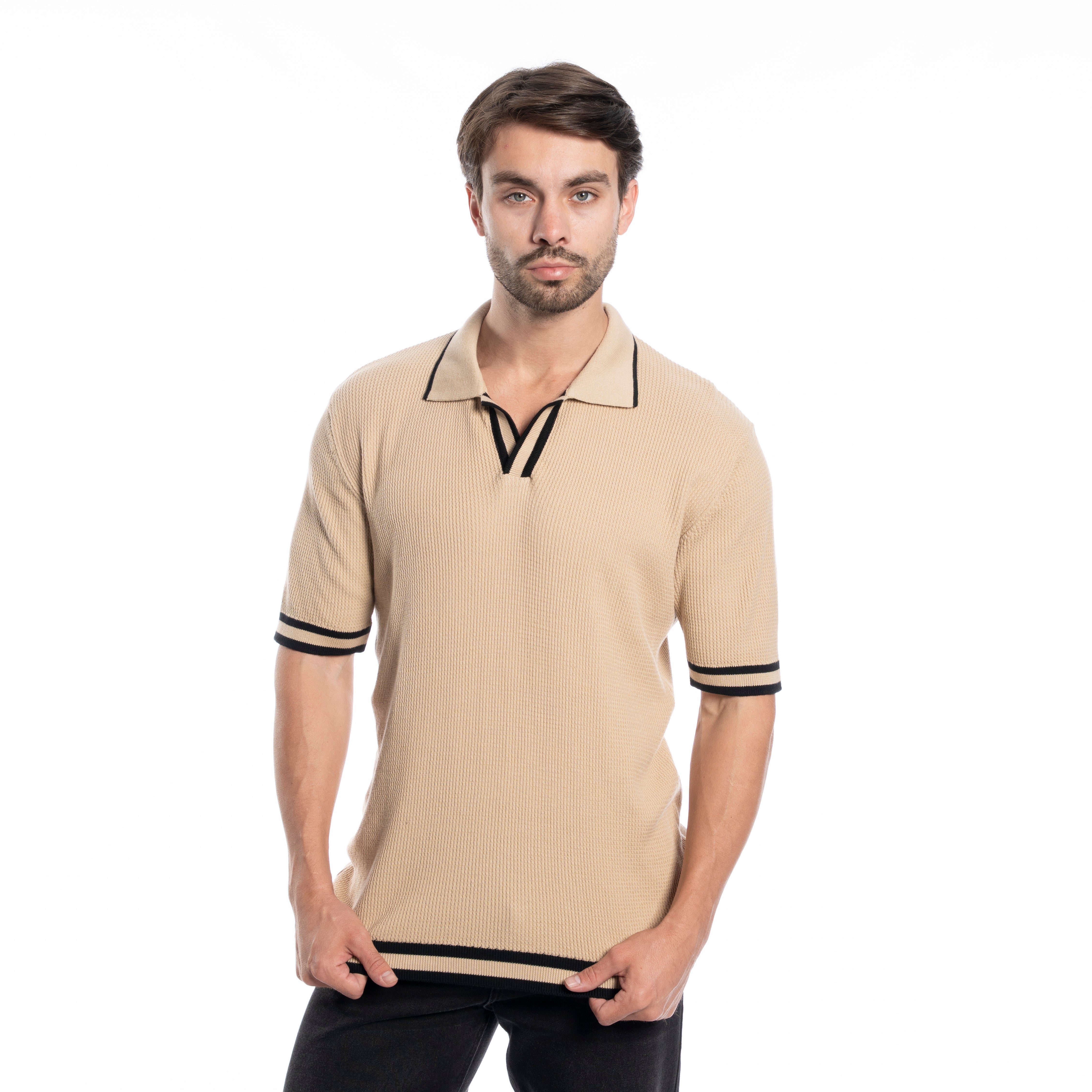 Polo T-shirt - Men - Plain