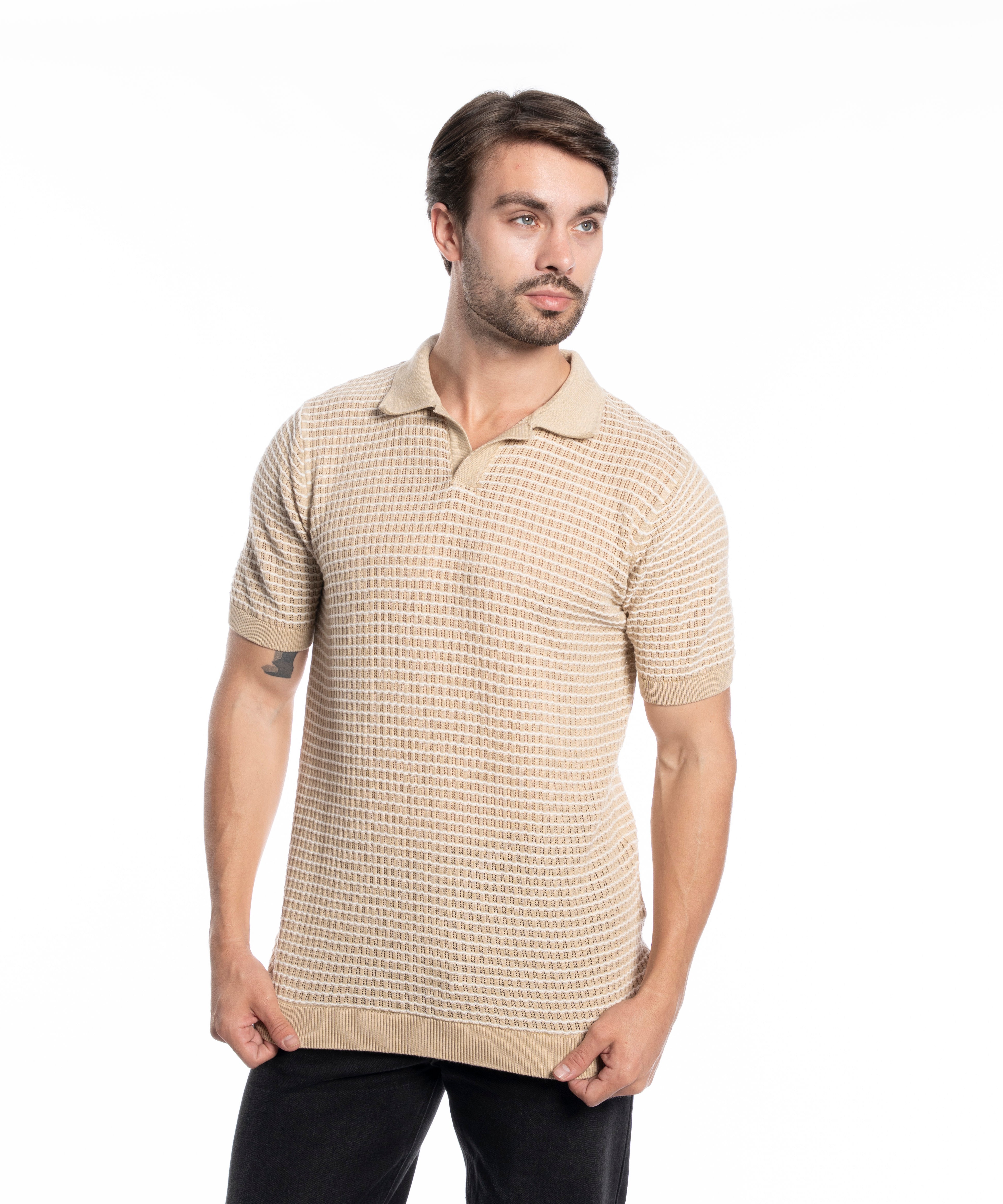 Polo T-shirt - Men - Striped