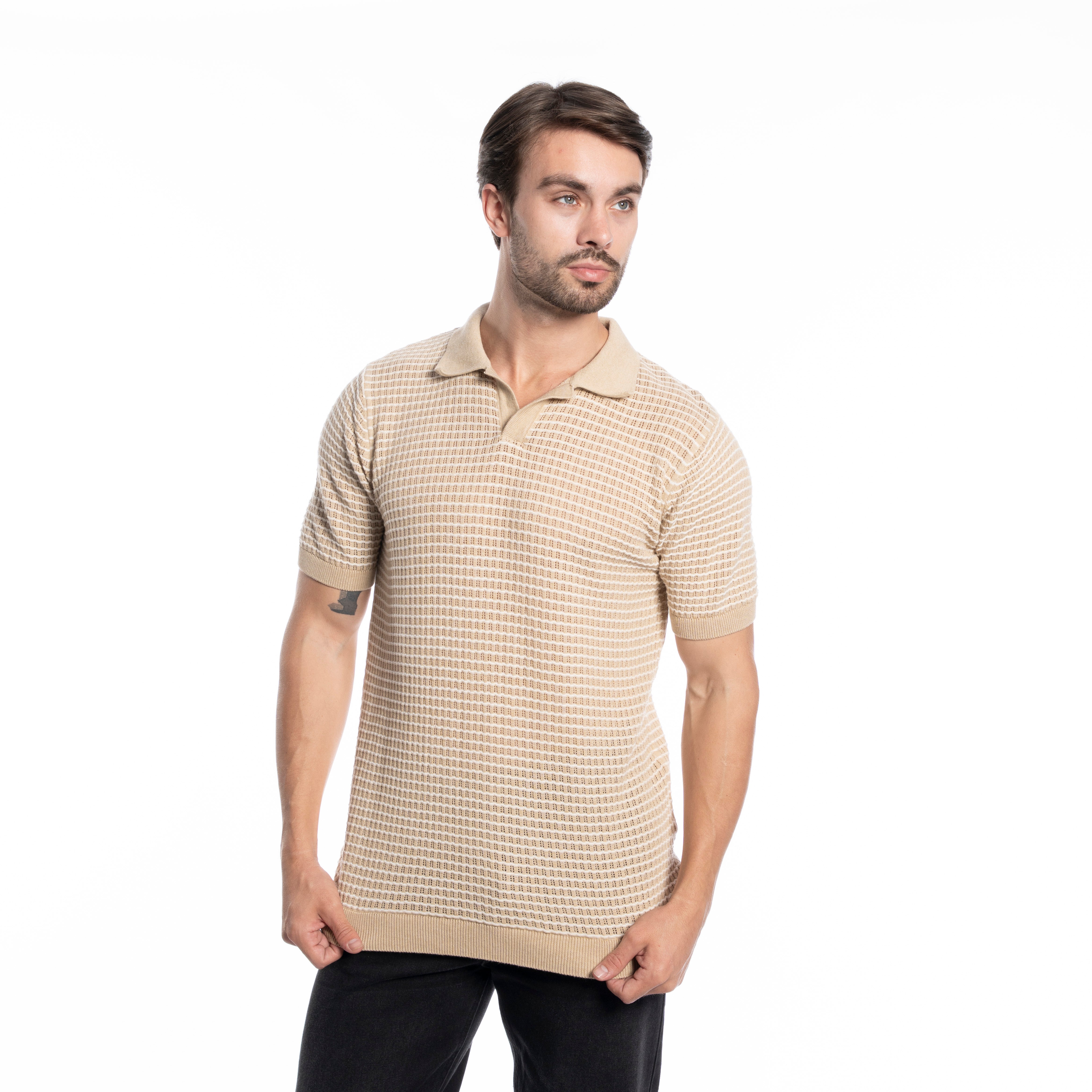 Polo T-shirt - Men - Striped