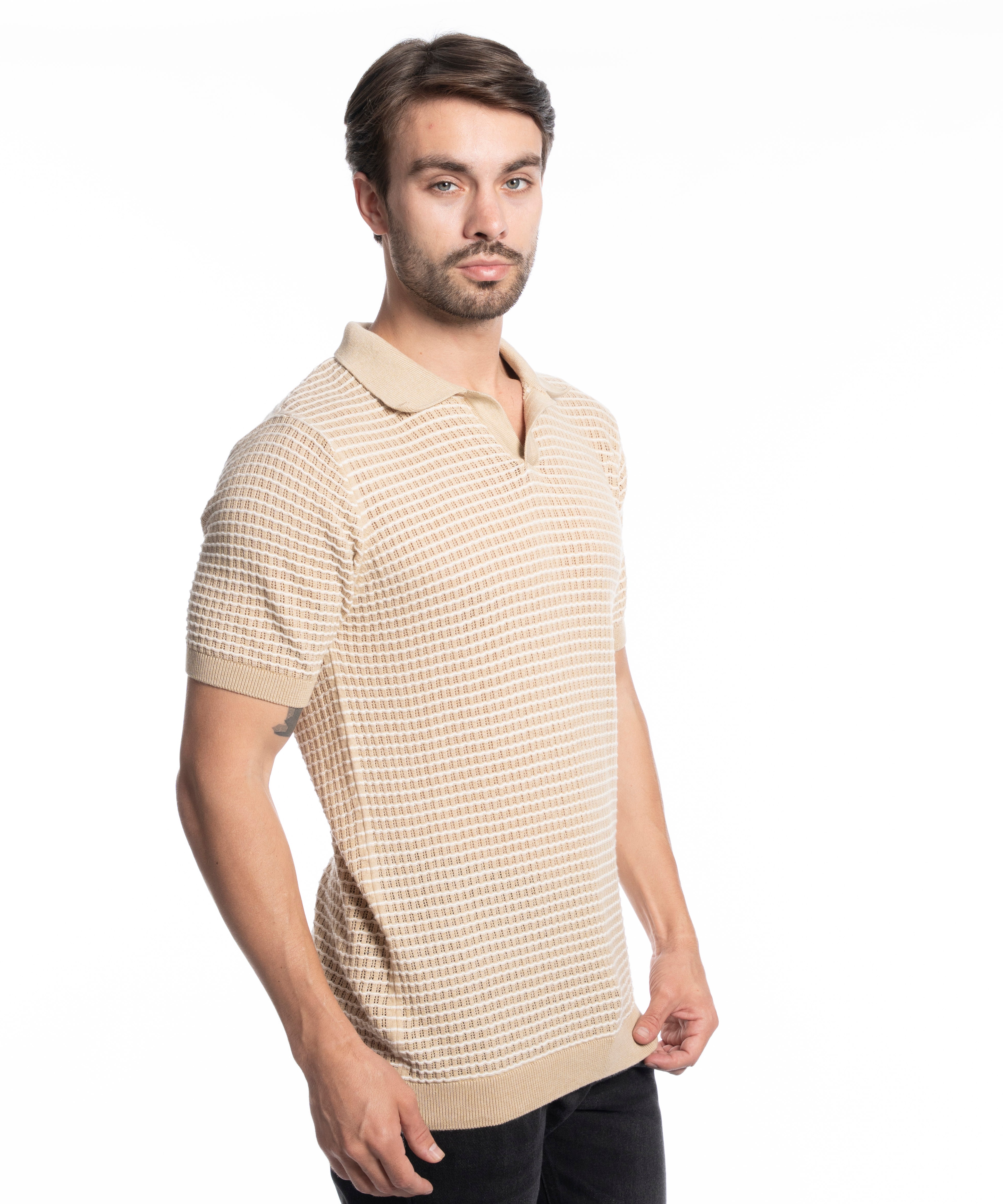 Polo T-shirt - Men - Striped