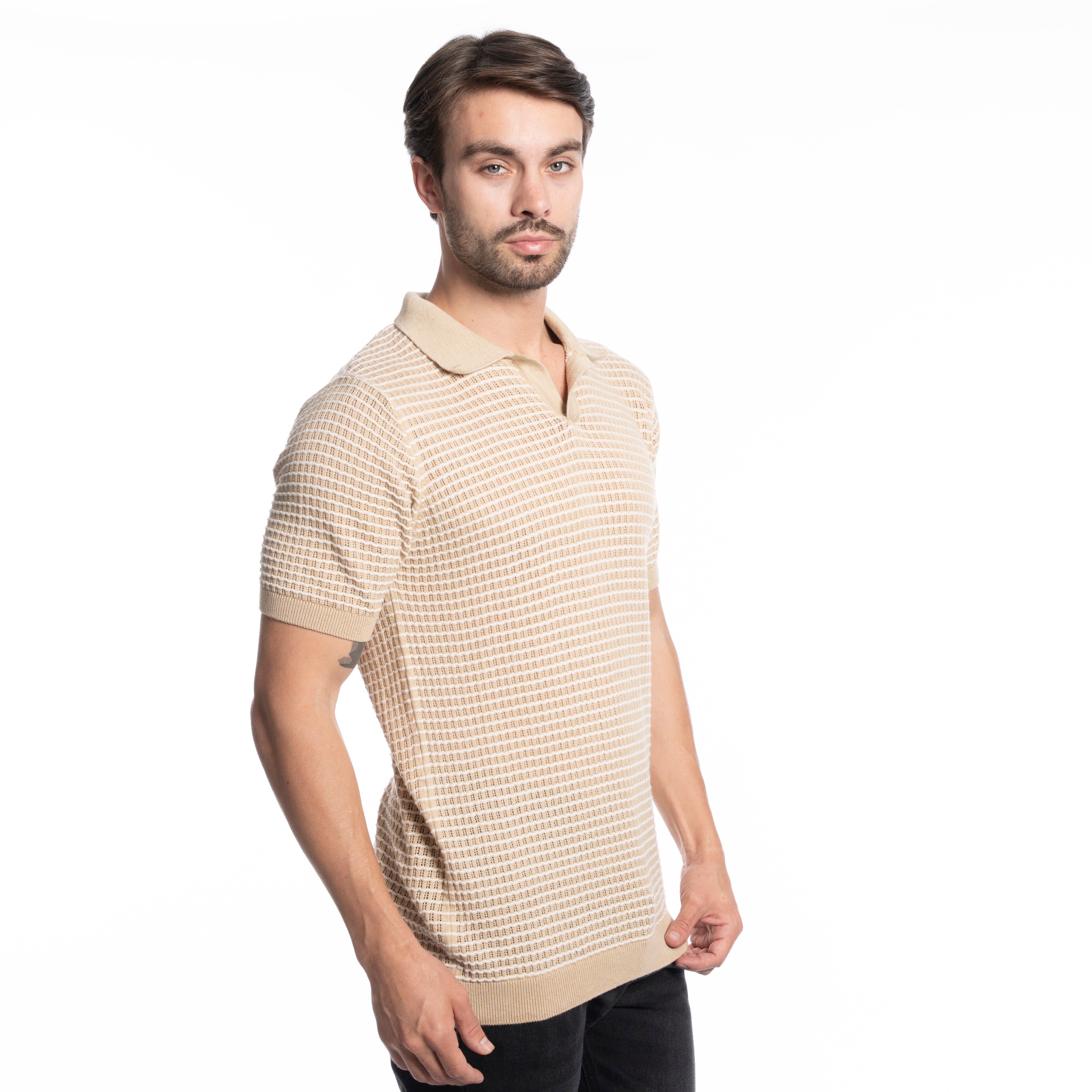 Polo T-shirt - Men - Striped