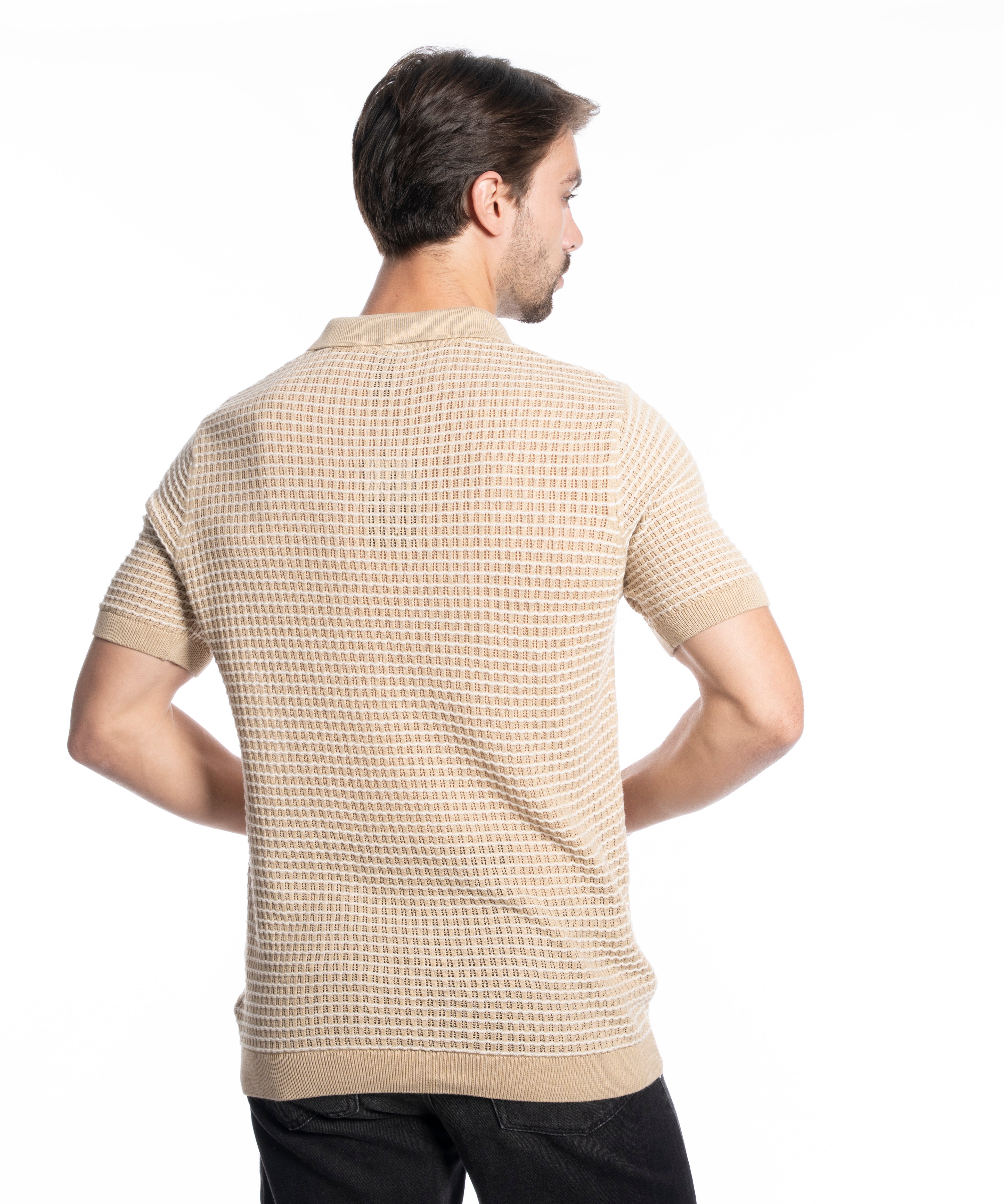 Polo T-shirt - Men - Striped