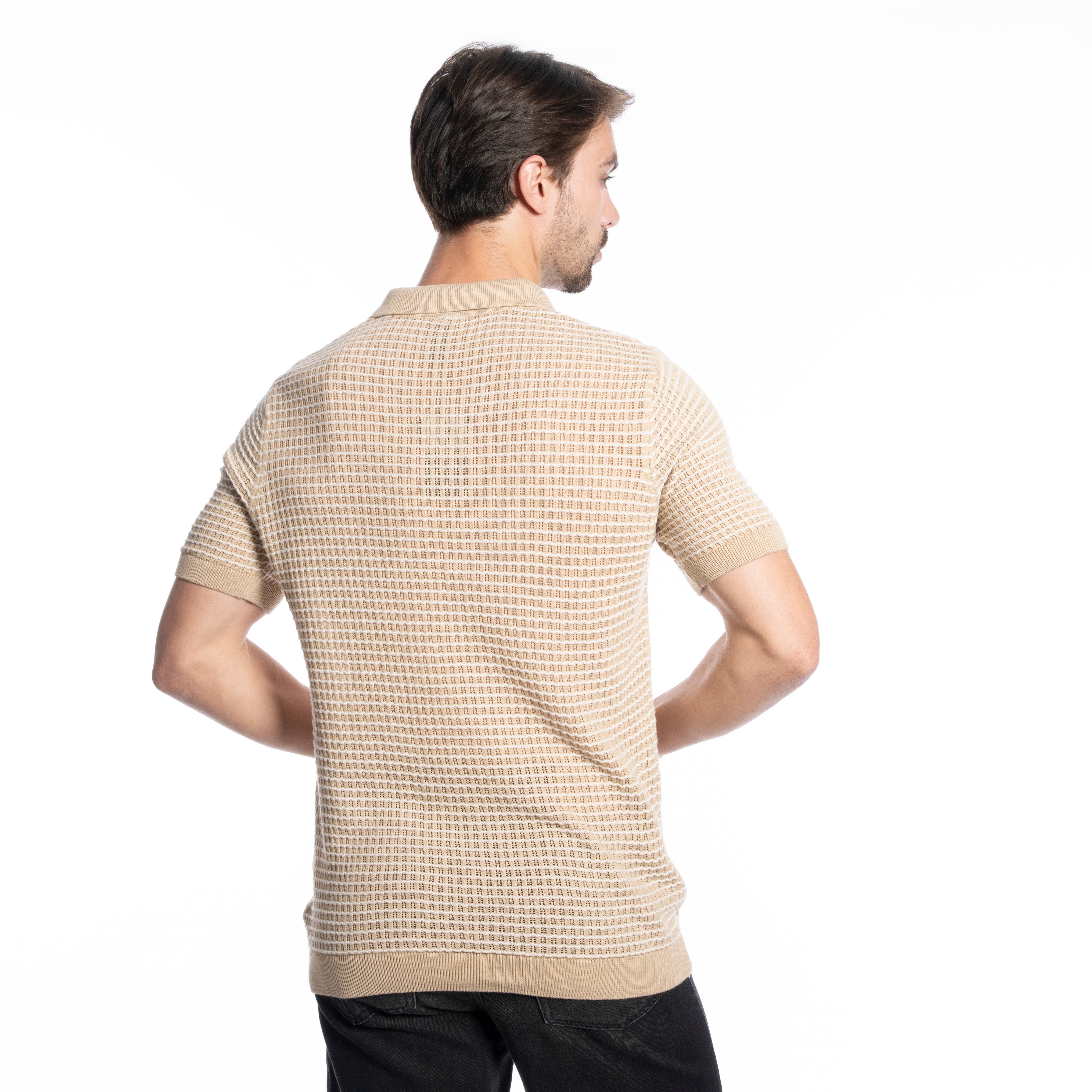 Polo T-shirt - Men - Striped