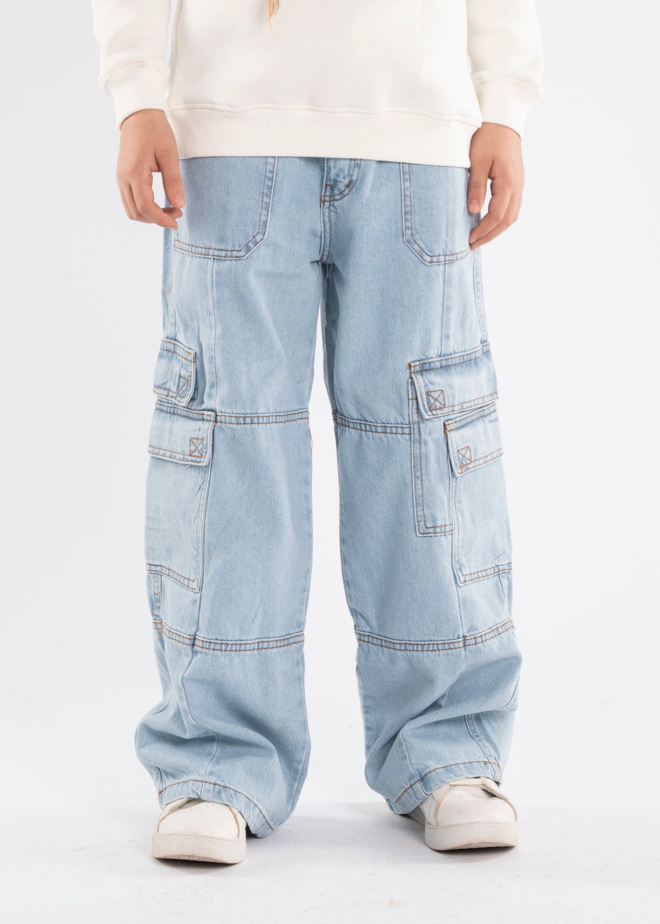 Pants - Girls - Denim