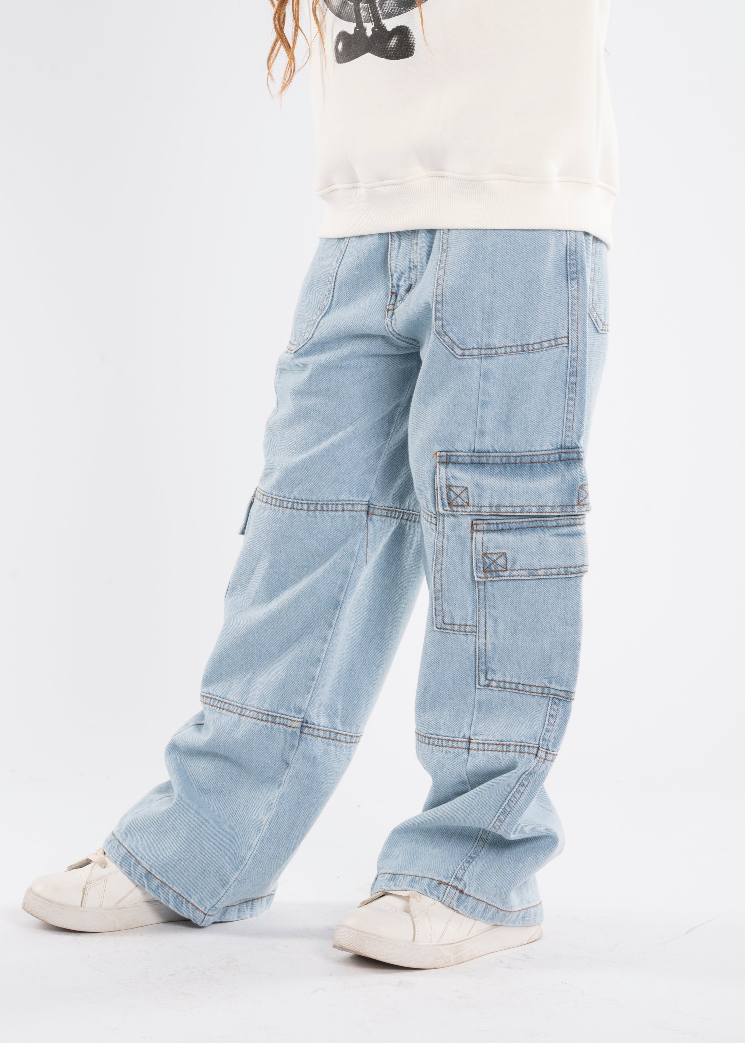 Pants - Girls - Denim