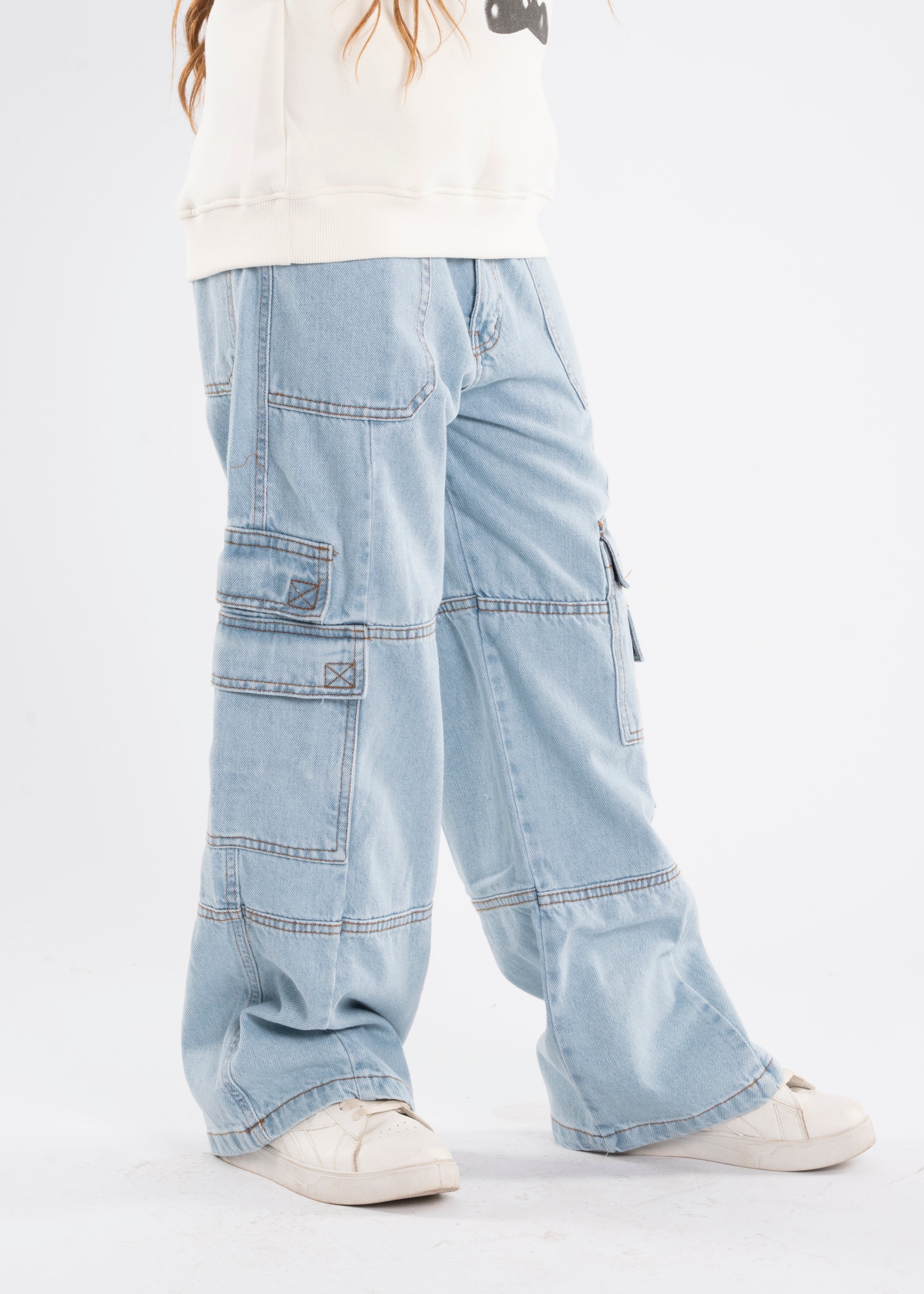 Pants - Girls - Denim