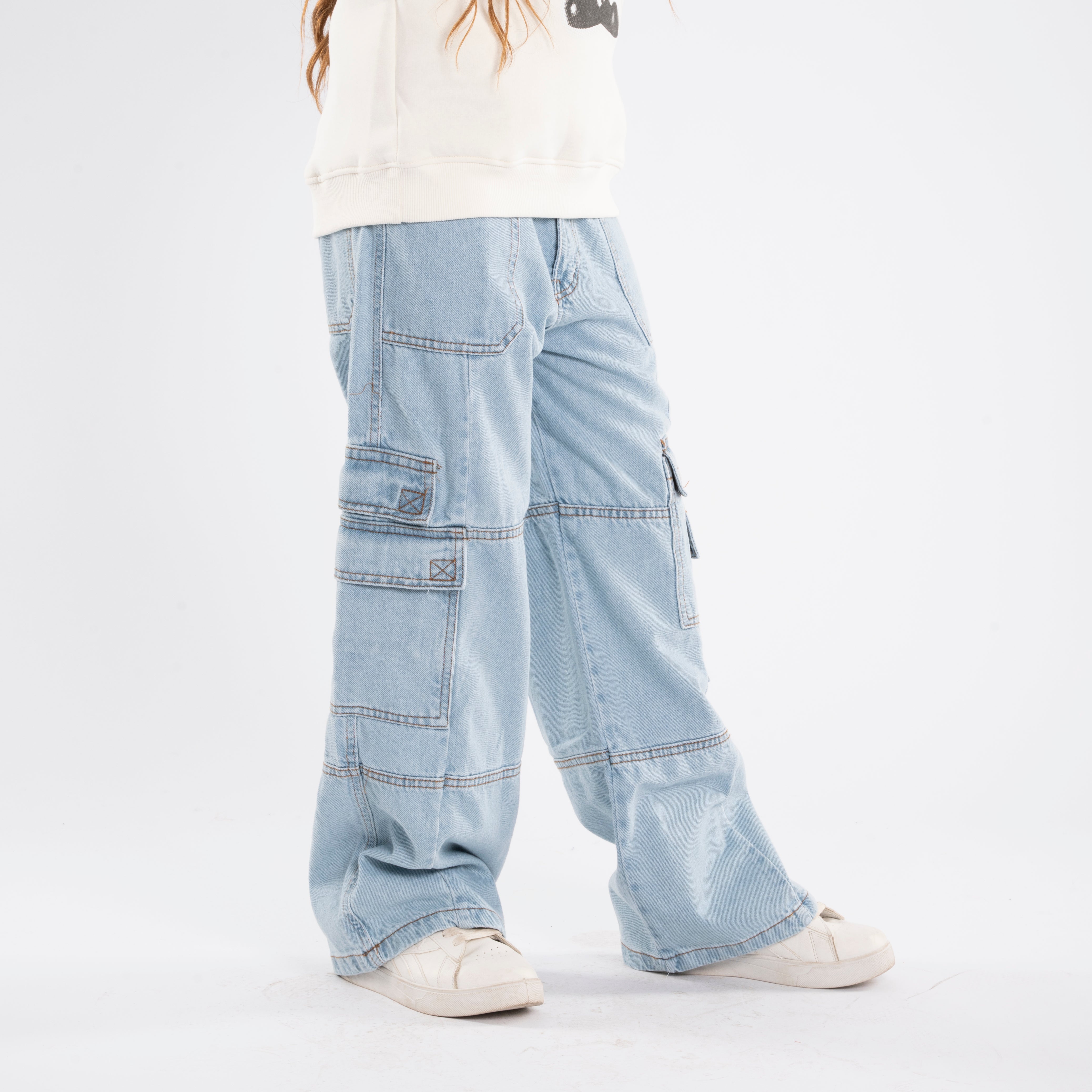 Pants - Girls - Denim