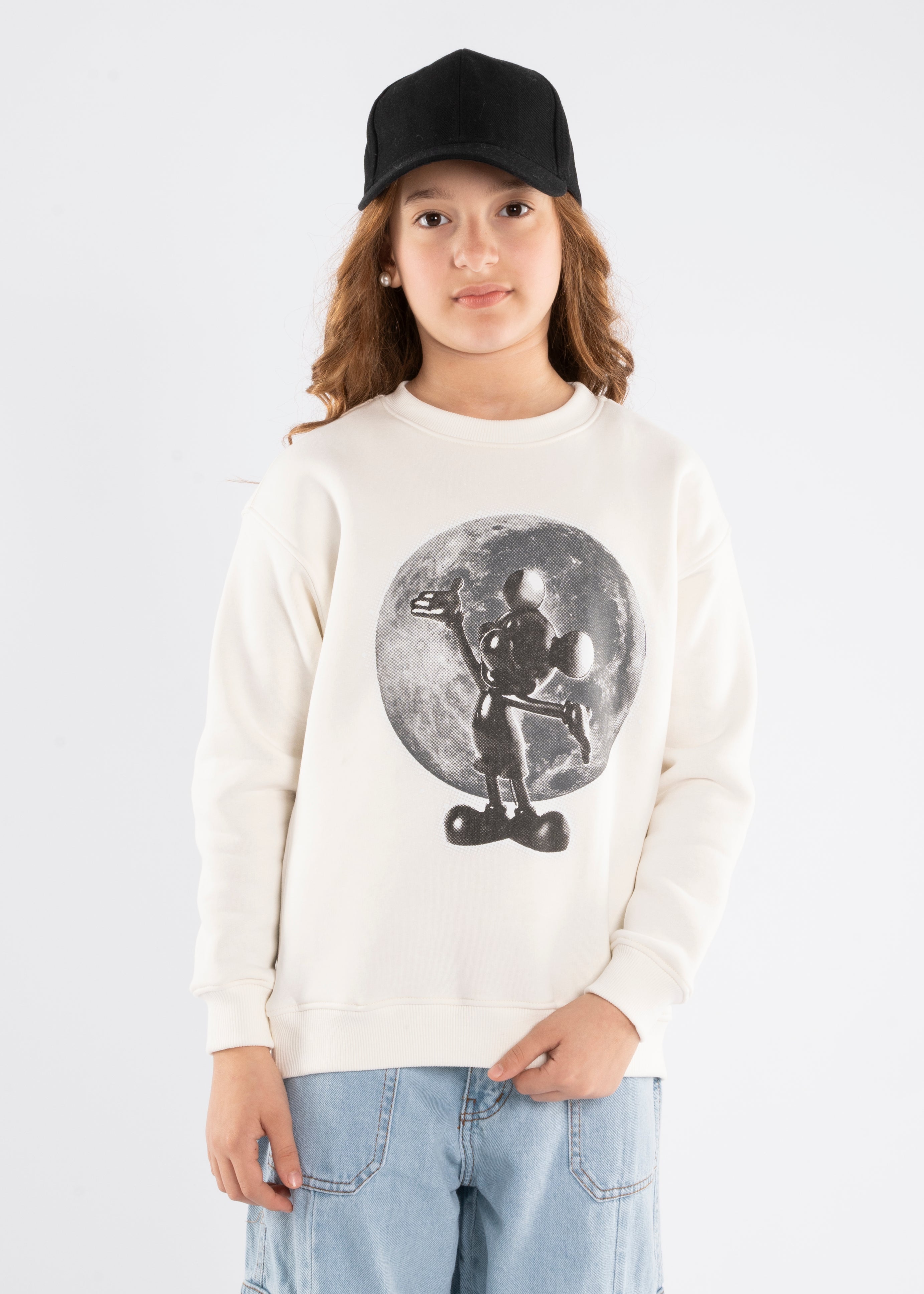 Sweatshirt - Girls - Printed