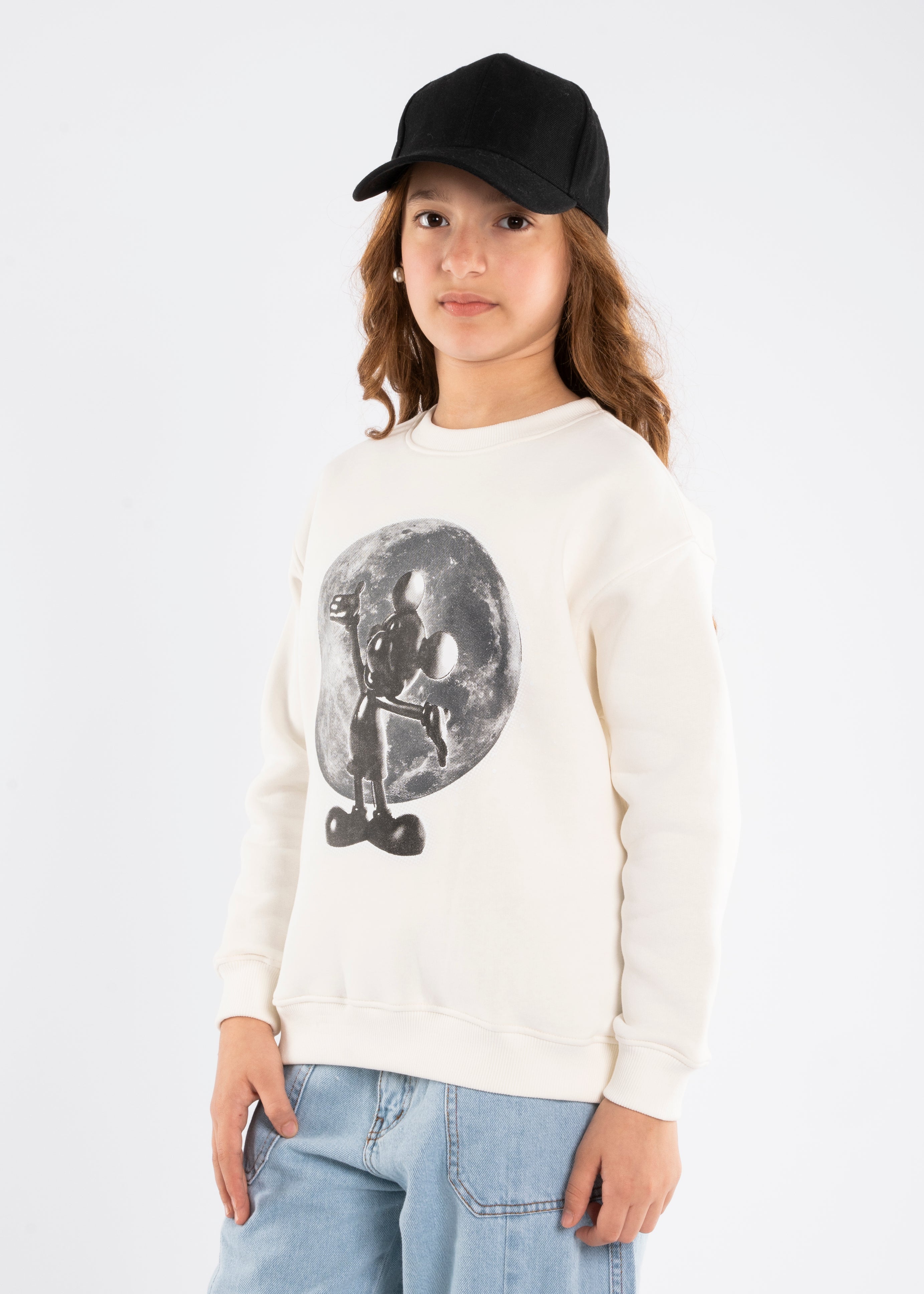 Sweatshirt - Girls - Printed