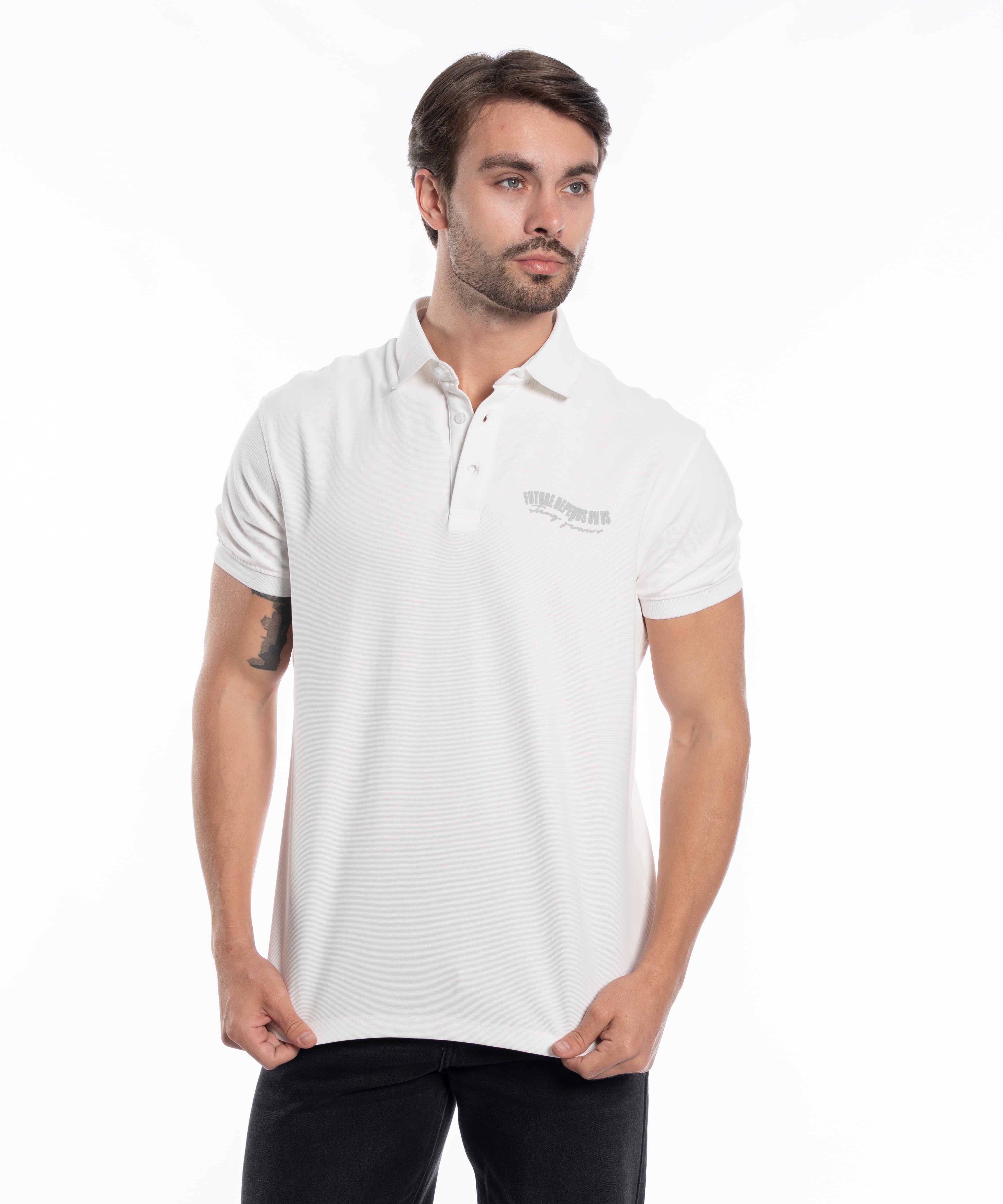 Polo T-shirt - Men - Plain