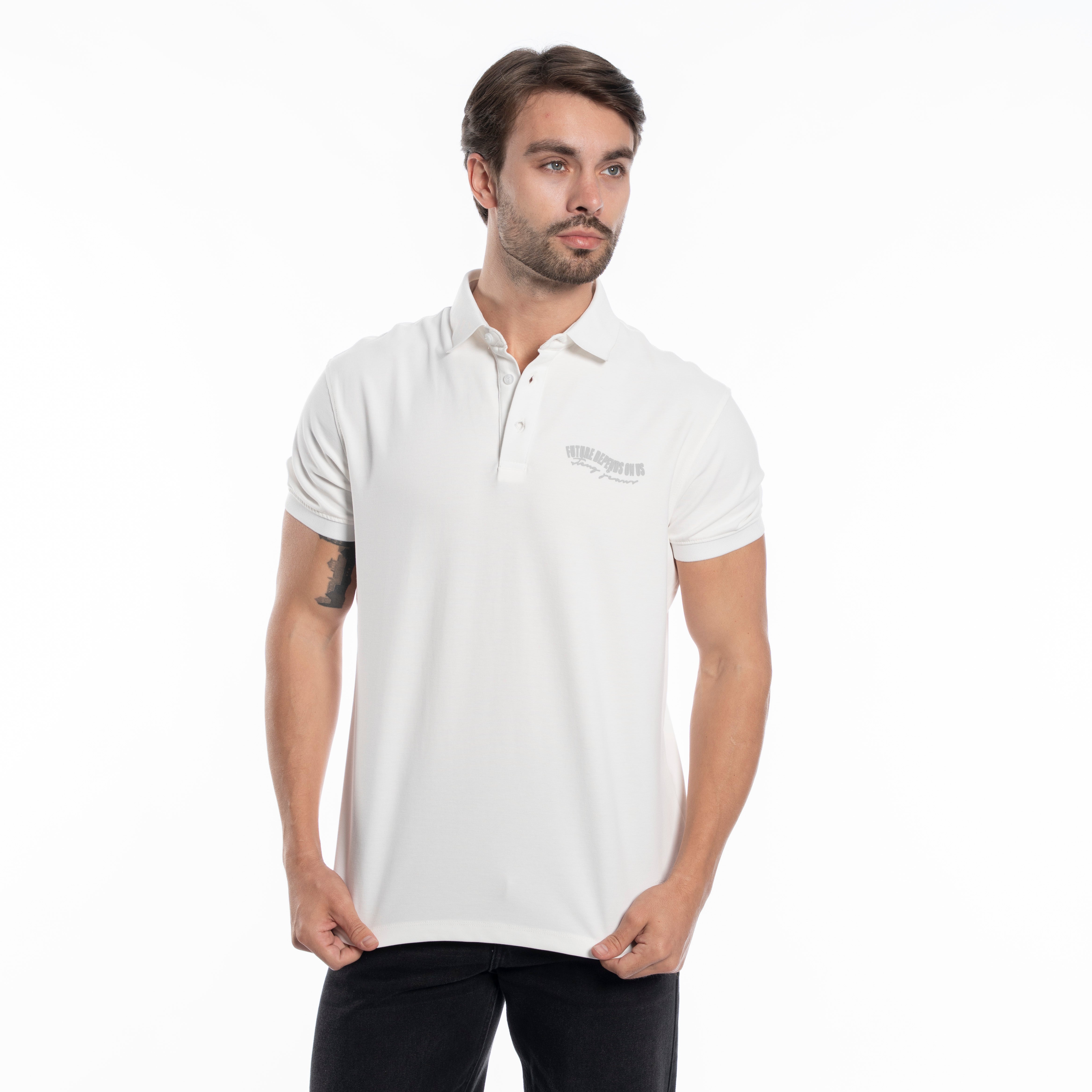 Polo T-shirt - Men - Plain