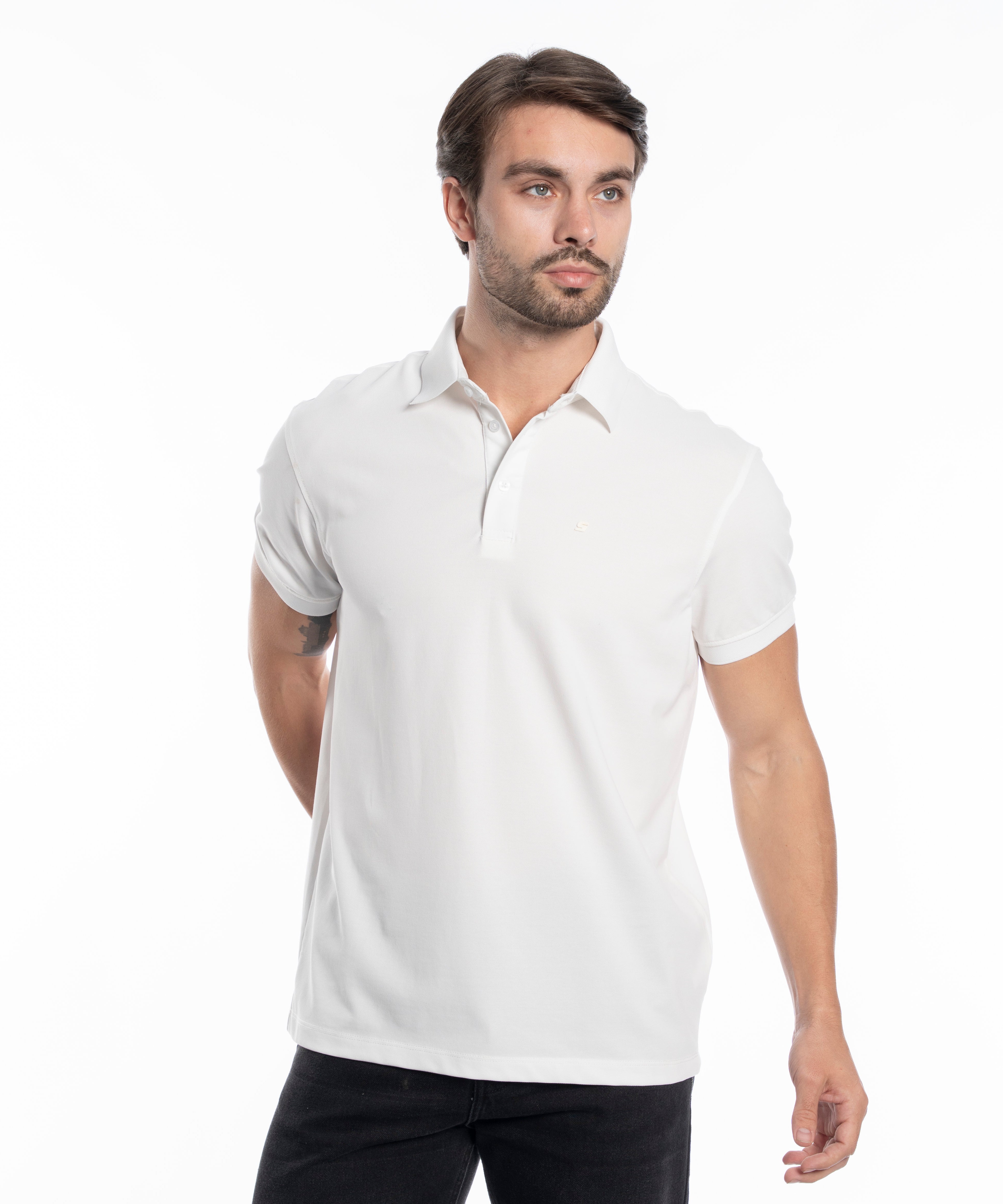Polo T-shirt - Men - Plain