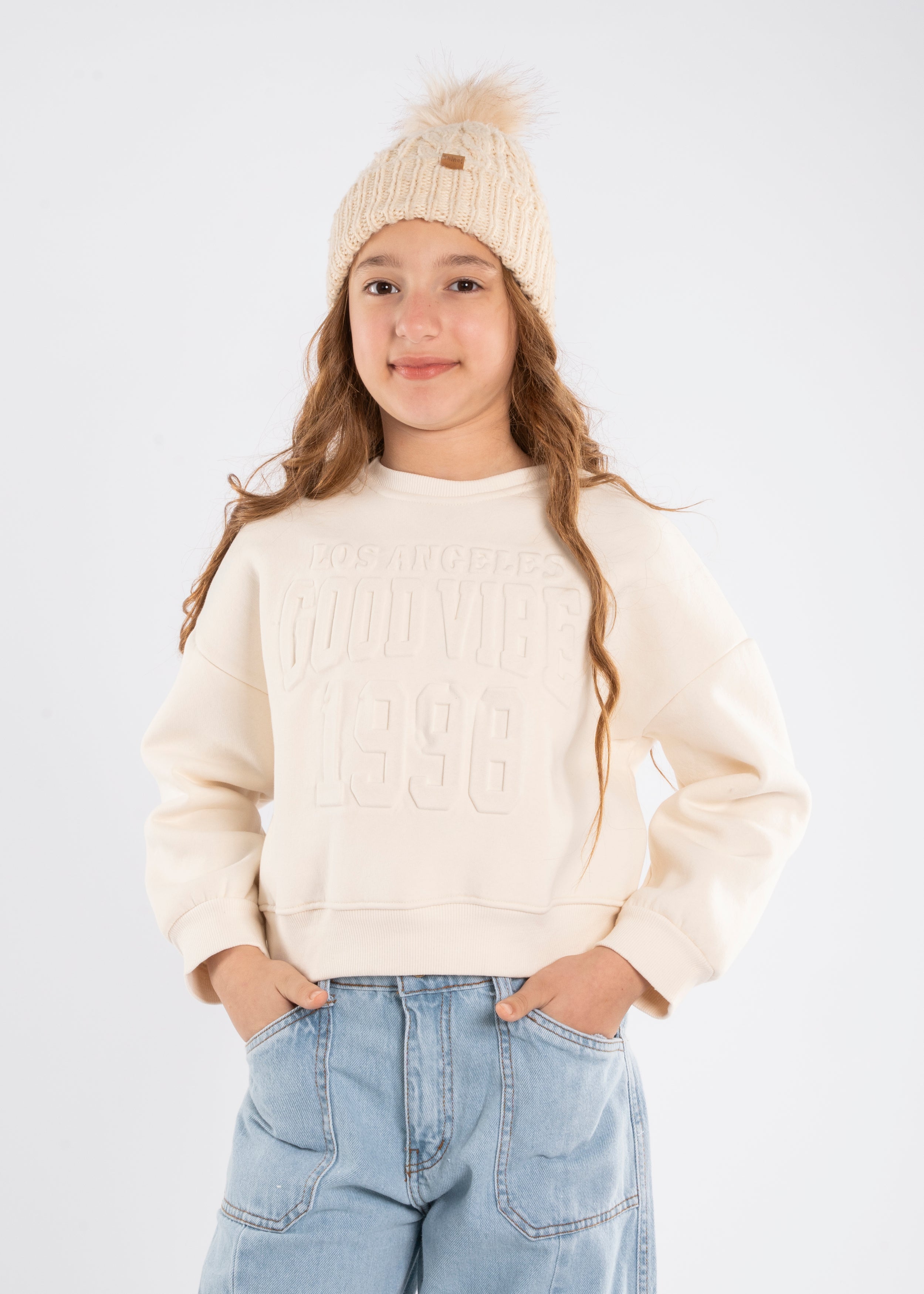 Sweatshirt - Girls - Printed