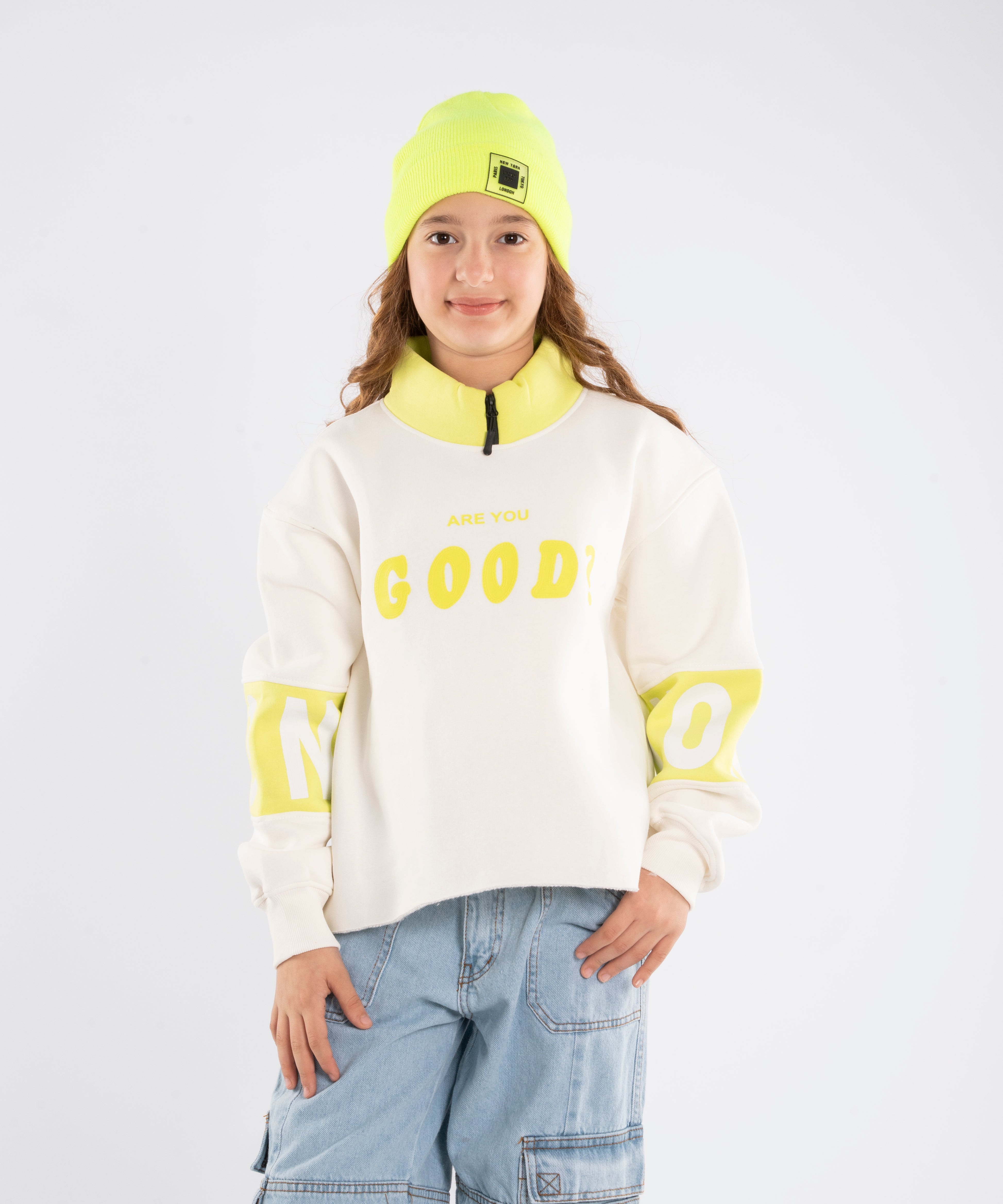 Sweatshirt - Girls - Printed