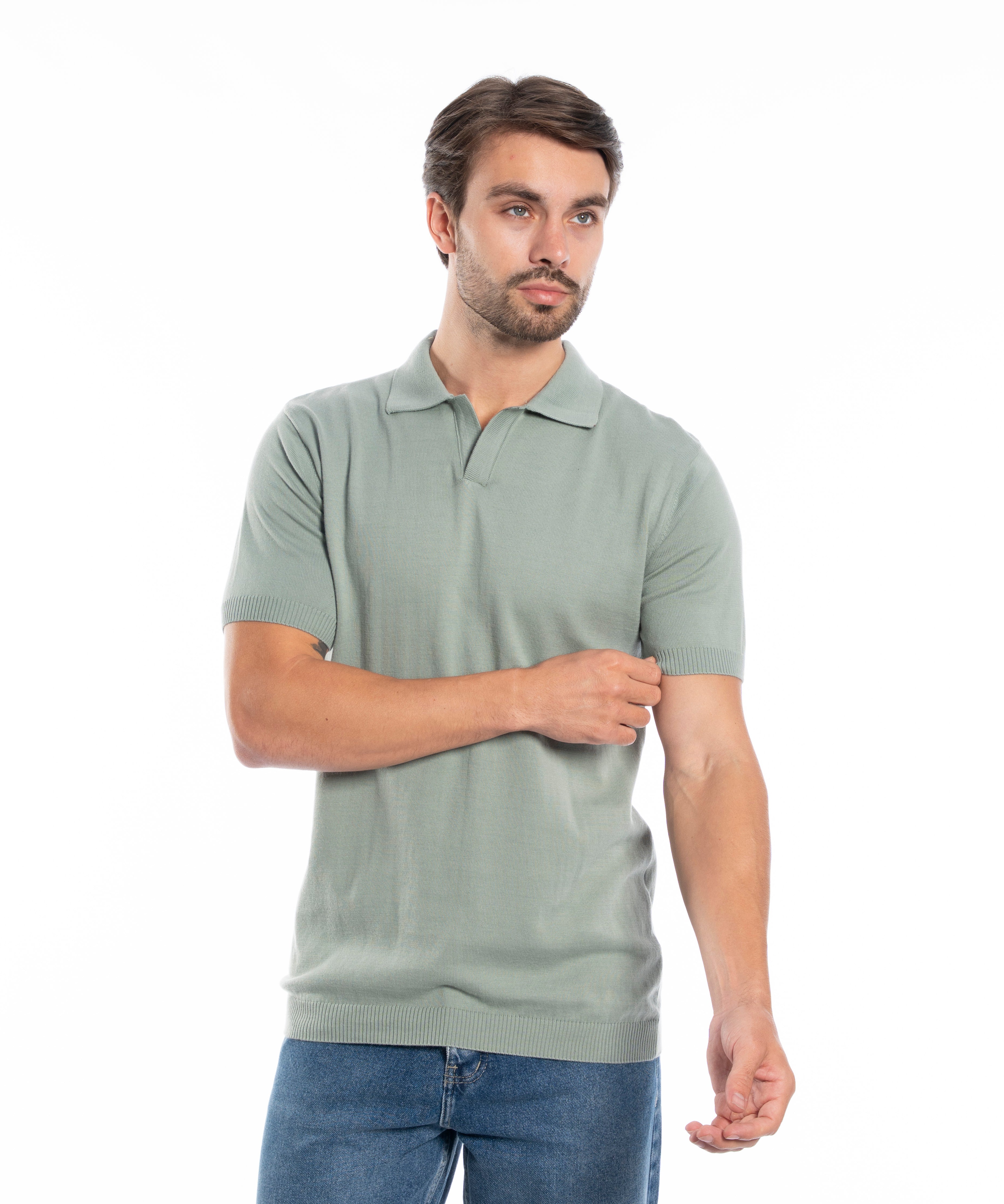 Polo T-shirt - Men - Plain