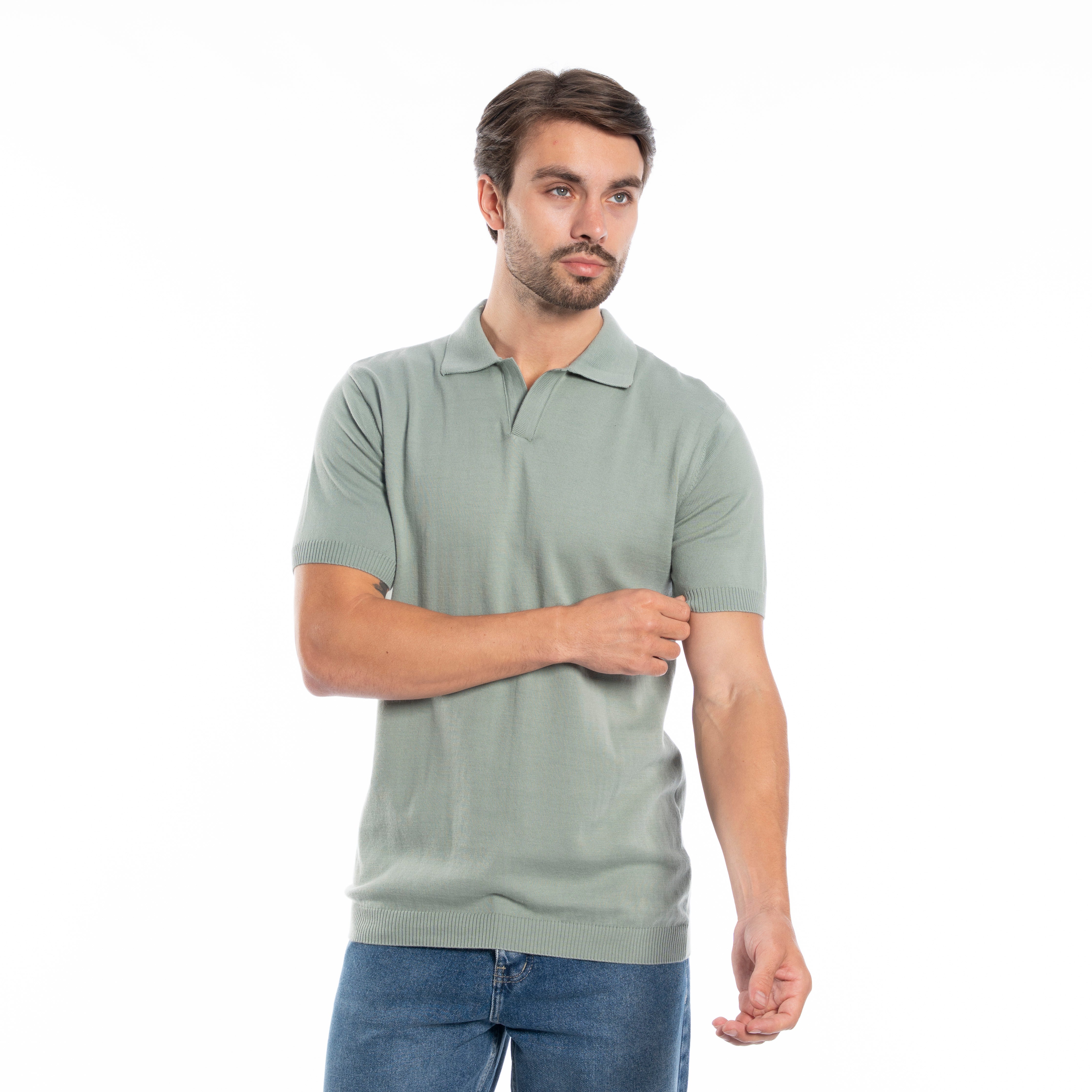 Polo T-shirt - Men - Plain