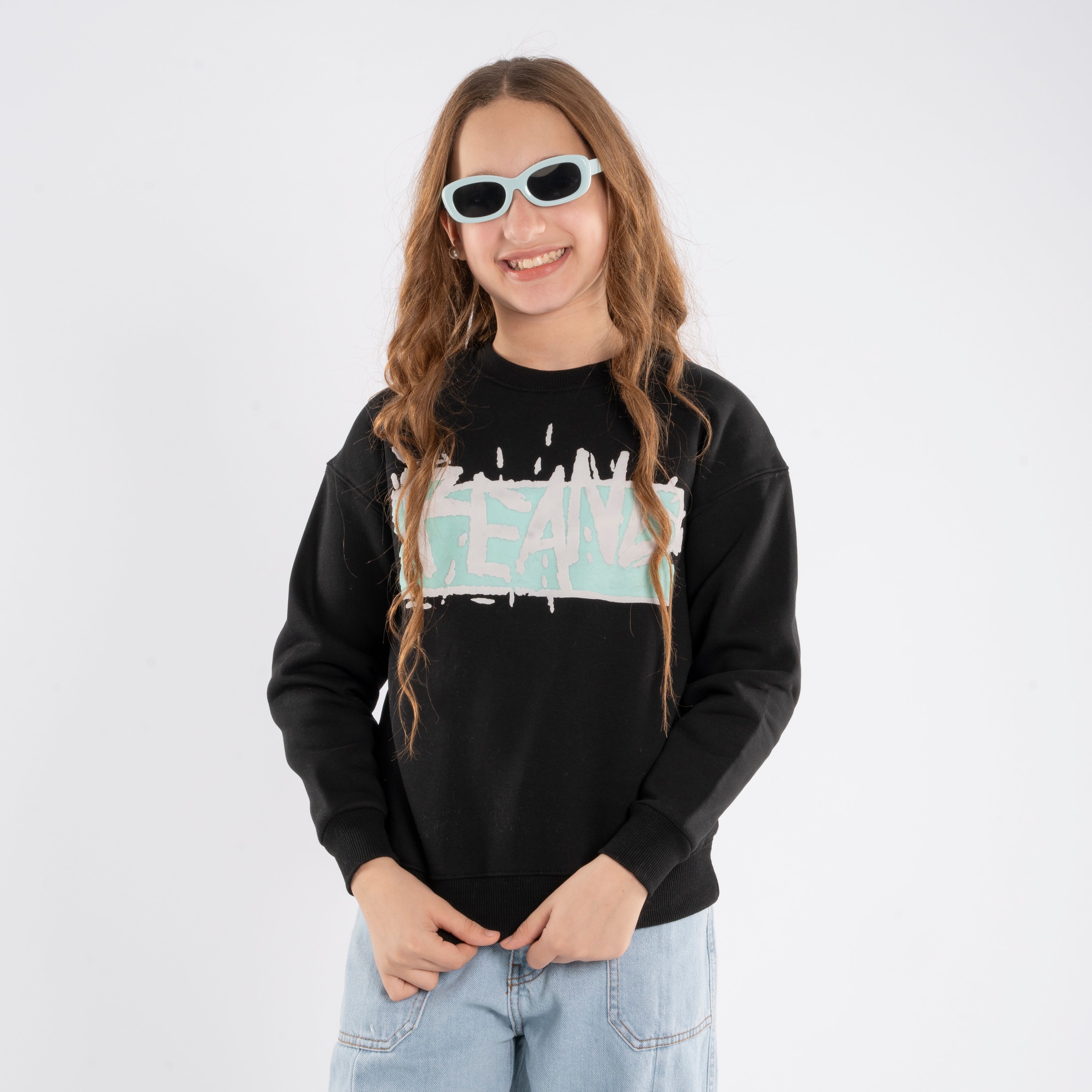 Sweatshirt - Girls - Printed